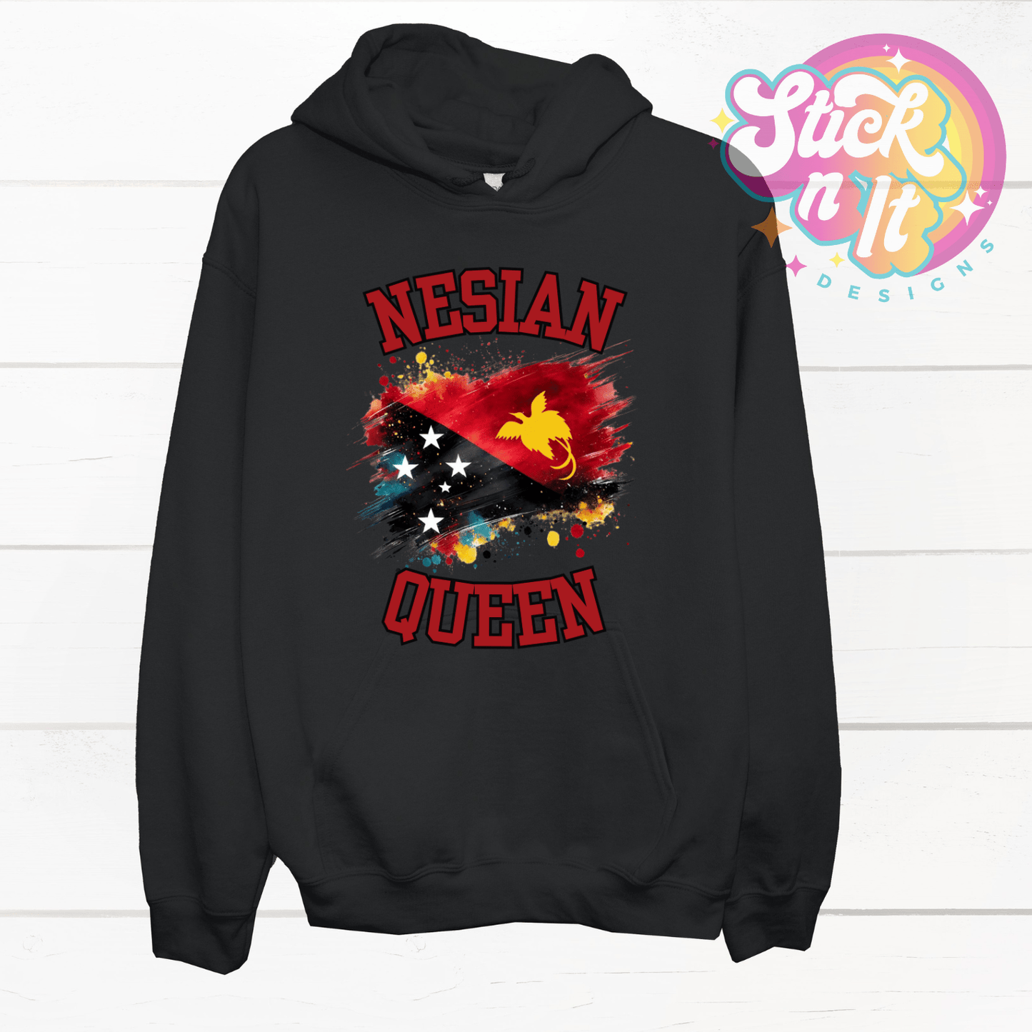 PNG NESIAN QUEEN HOODIE - Stick N It