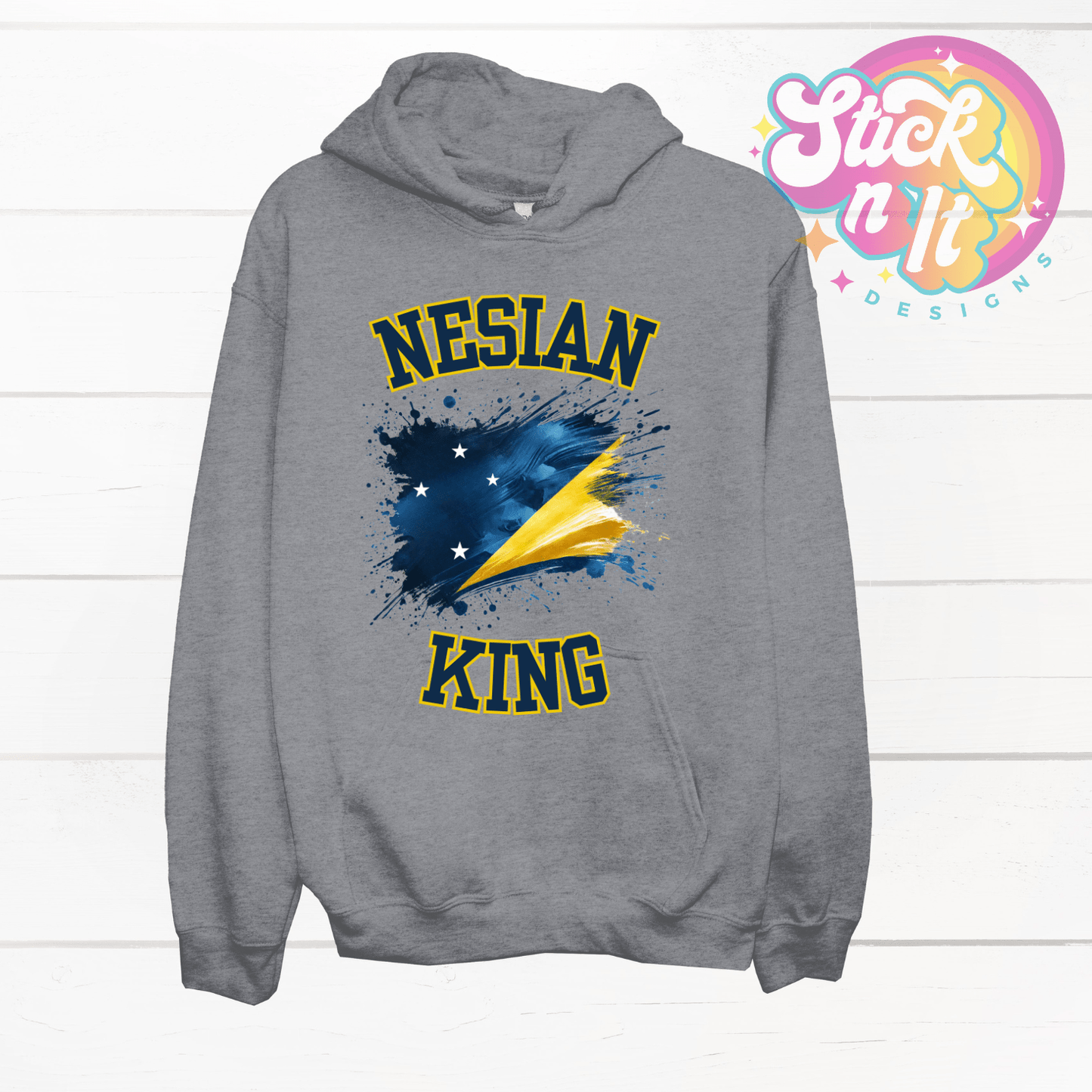 TOKELAU NESIAN KING HOODIE - Stick N It