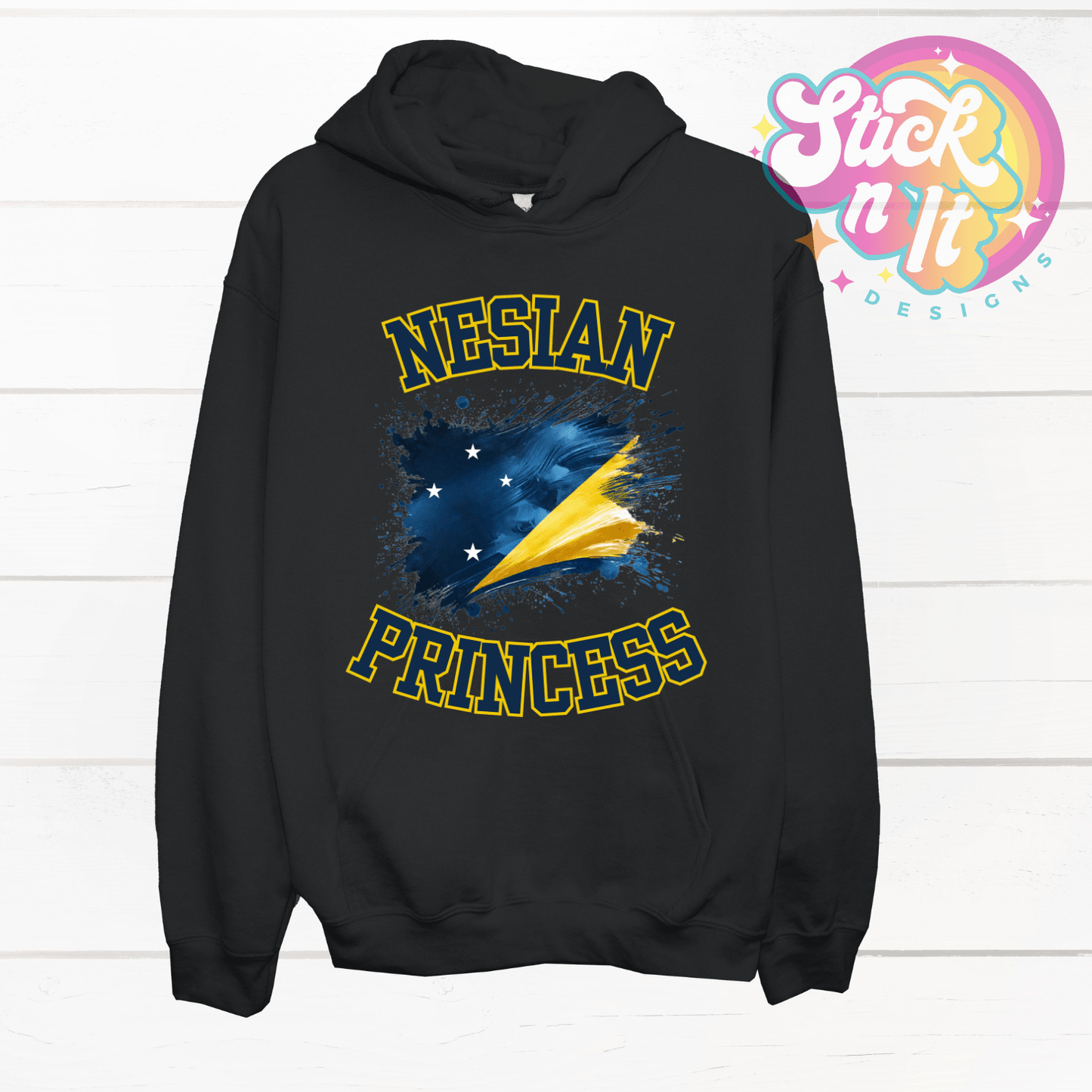 TOKELAU NESIAN PRINCESS HOODIE - Stick N It