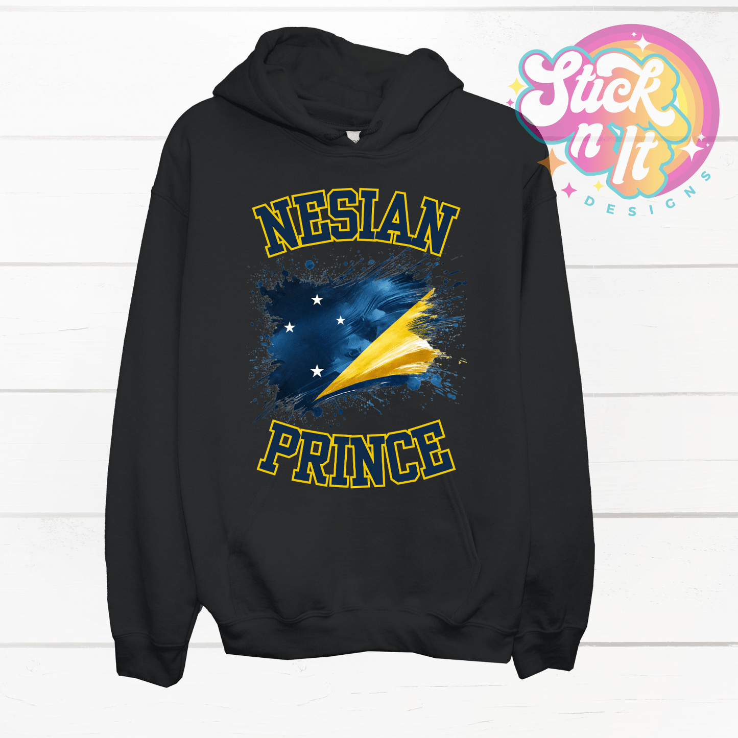 TOKELAU NESIAN PRINCE HOODIE - Stick N It