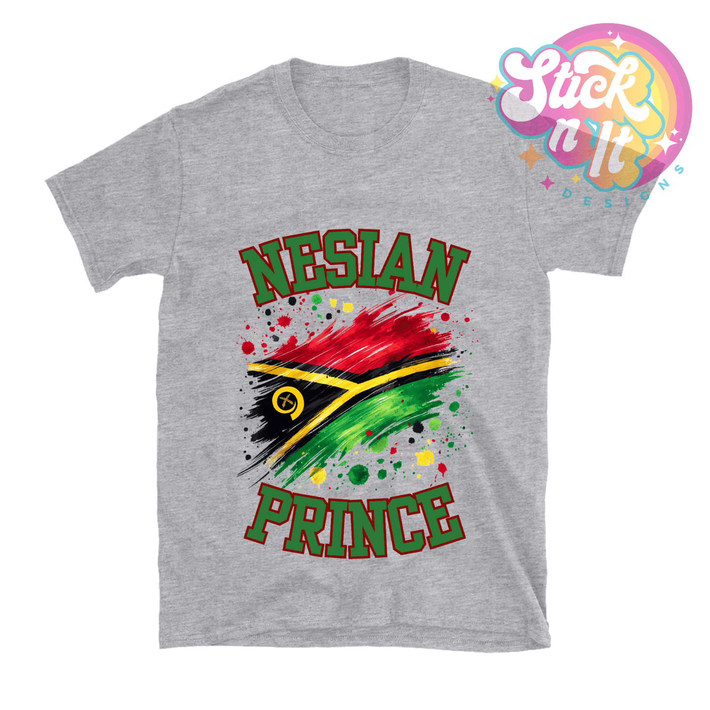 VANUATU NESIAN PRINCE SHIRT - Stick N It