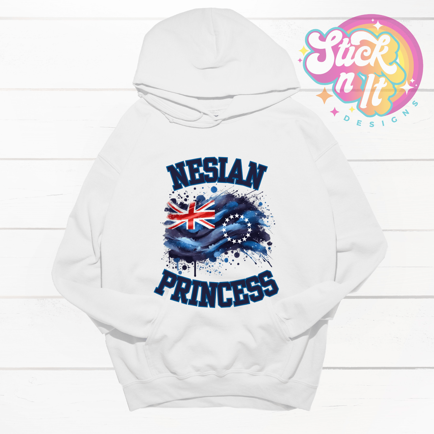 COOK ISLANDS NESIAN PRINCESS HOODIE - Stick N It