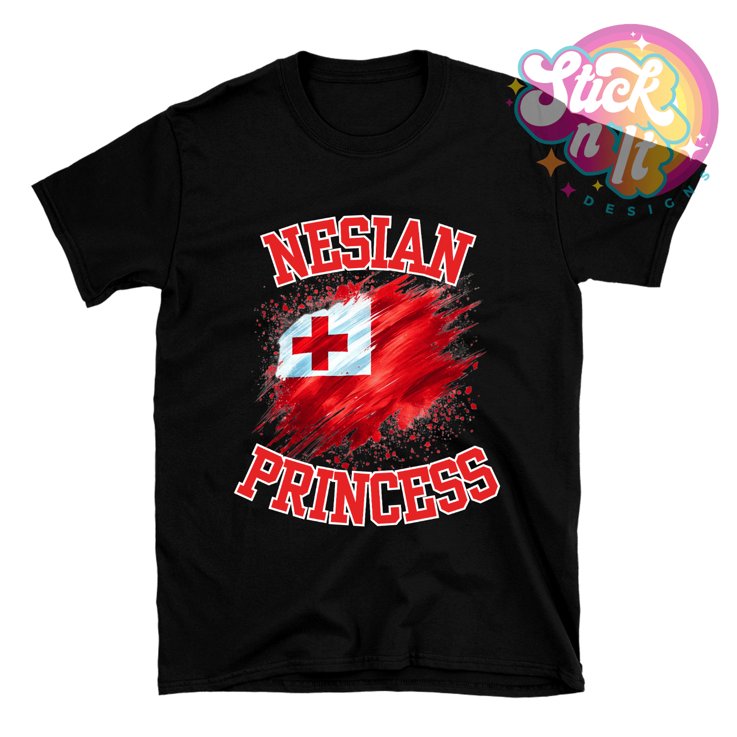 TONGA NESIAN PRINCESS SHIRT - Stick N It