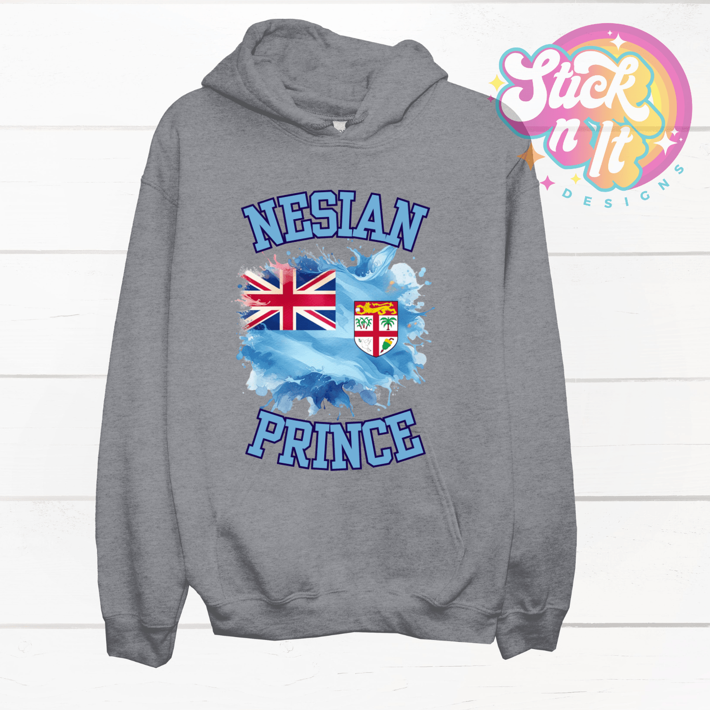 FIJI NESIAN PRINCE HOODIE - Stick N It