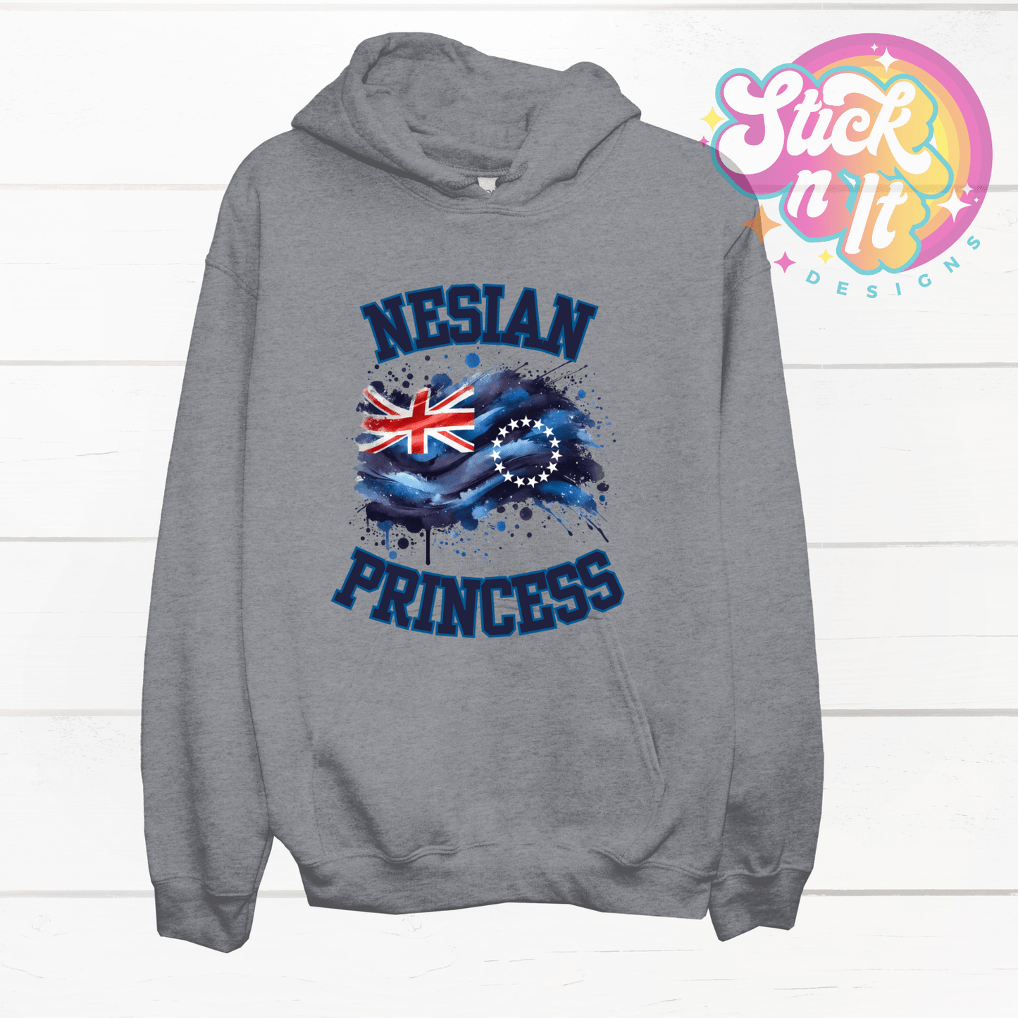 COOK ISLANDS NESIAN PRINCESS HOODIE - Stick N It