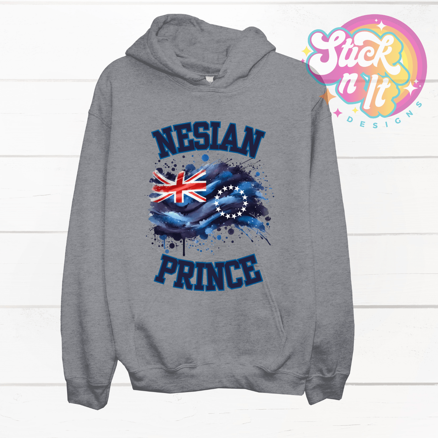 COOK ISLANDS NESIAN PRINCE HOODIE - Stick N It