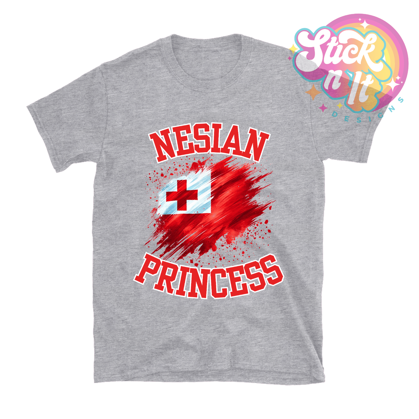 TONGA NESIAN PRINCESS SHIRT - Stick N It