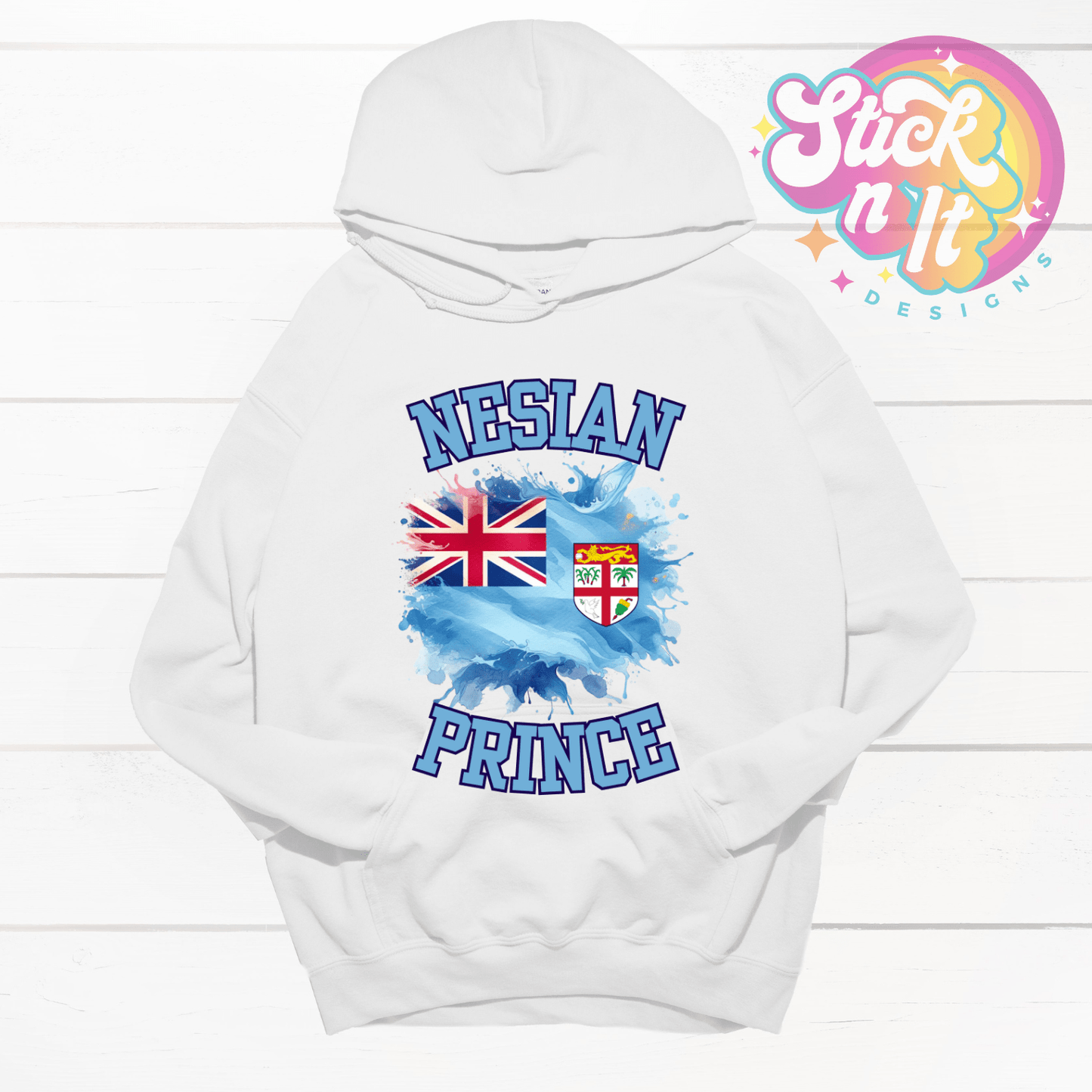 FIJI NESIAN PRINCE HOODIE - Stick N It