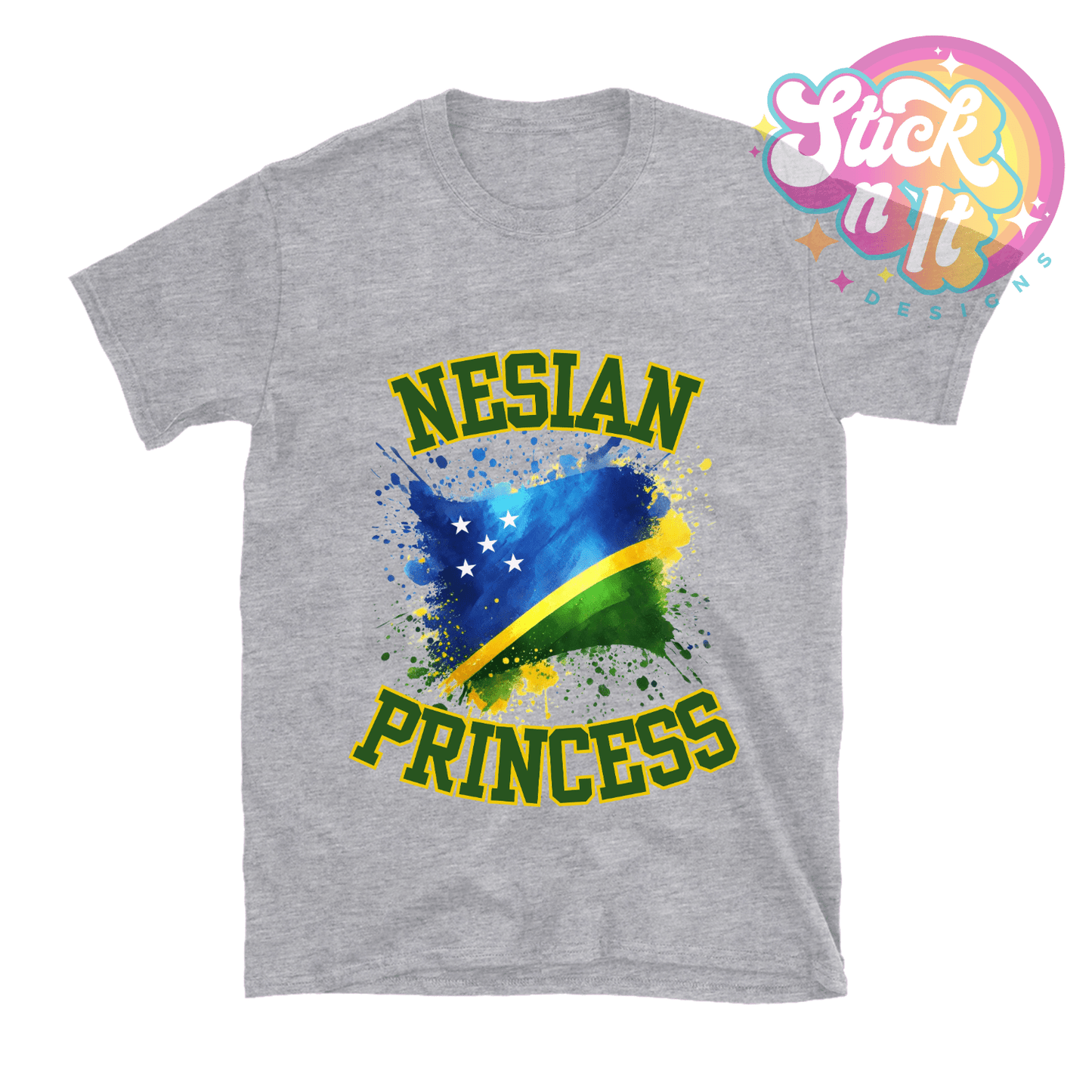 SOLOMON ISLANDS NESIAN PRINCESS SHIRT - Stick N It