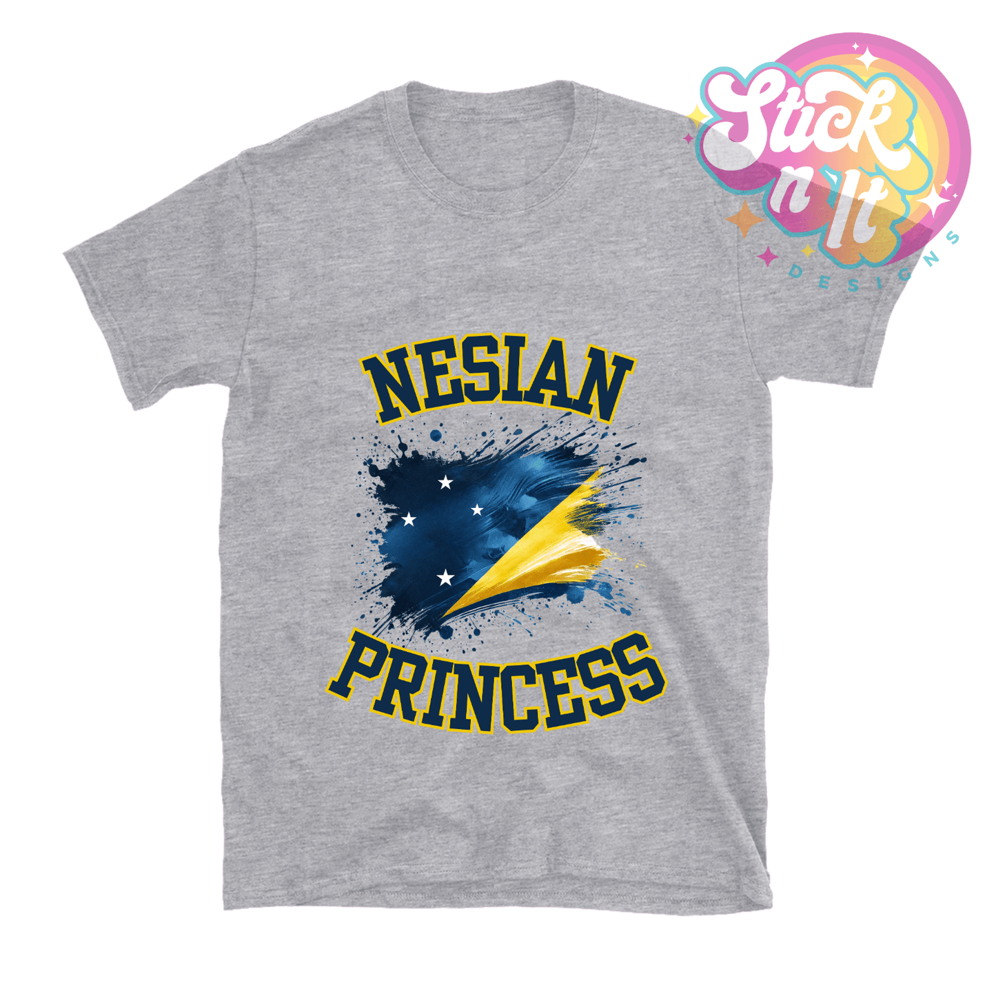 TOKELAU NESIAN PRINCESS SHIRT - Stick N It