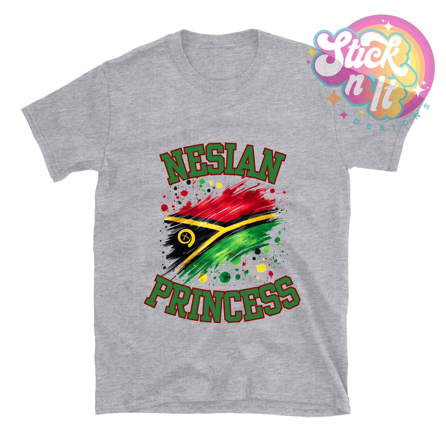 VANUATU NESIAN PRINCESS SHIRT - Stick N It