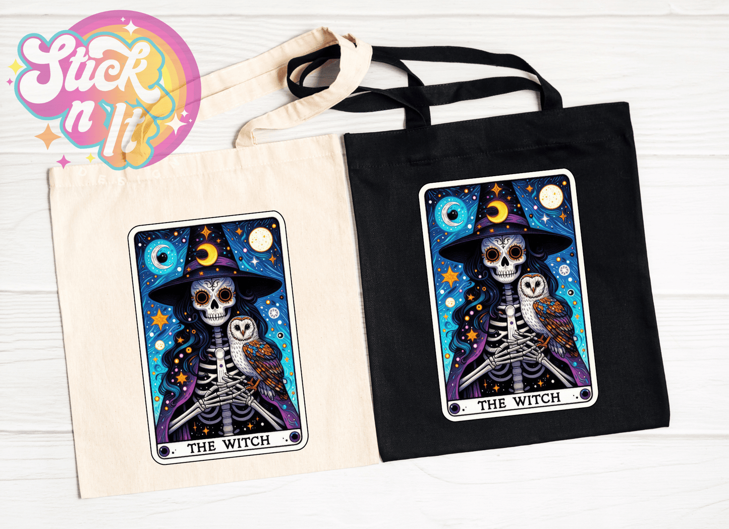 TAROT REUSABLE TOTE BAG - Stick N It