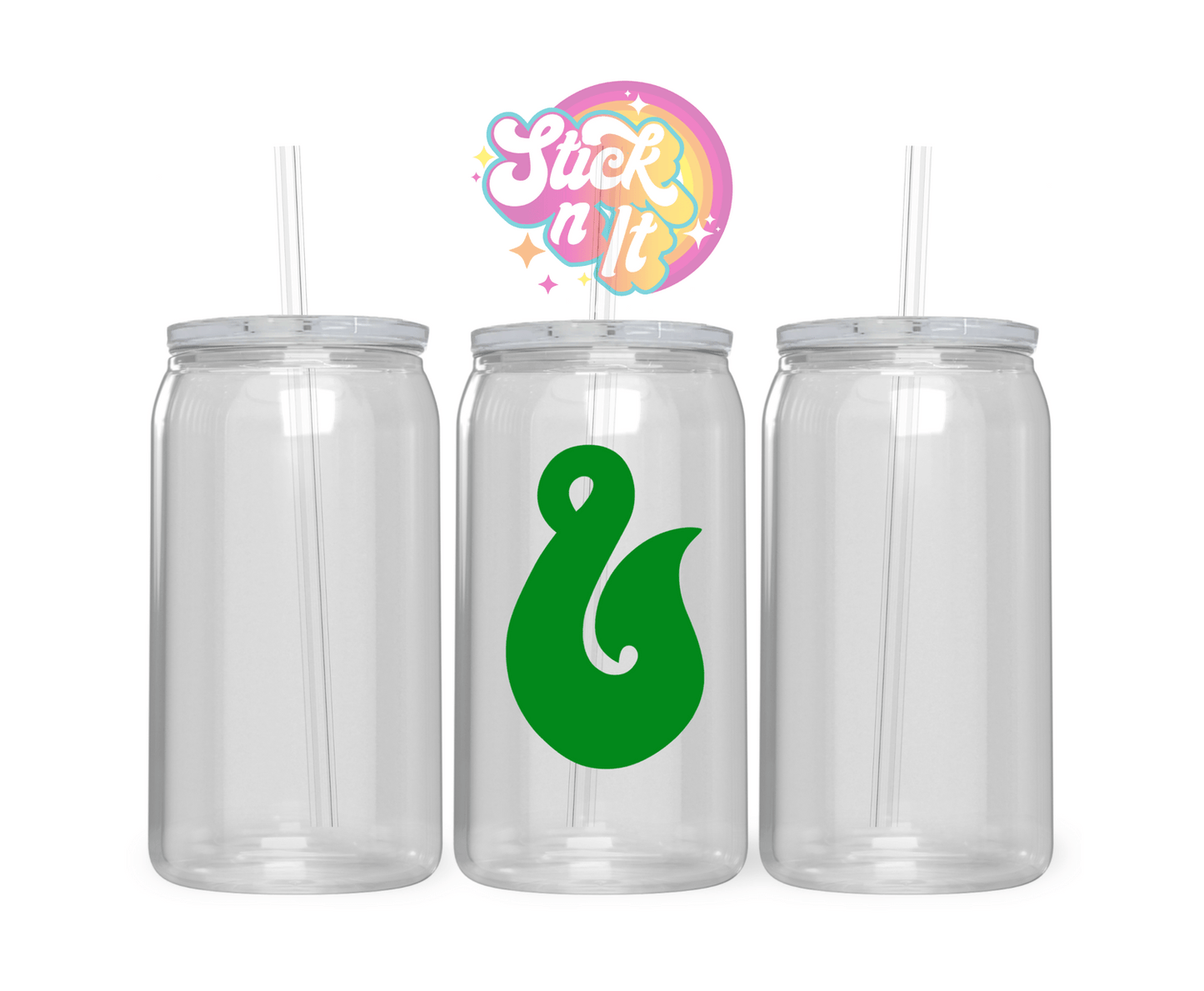 AOTEAROA NZ HEI MATAU ACRYLIC CUP - Stick N It
