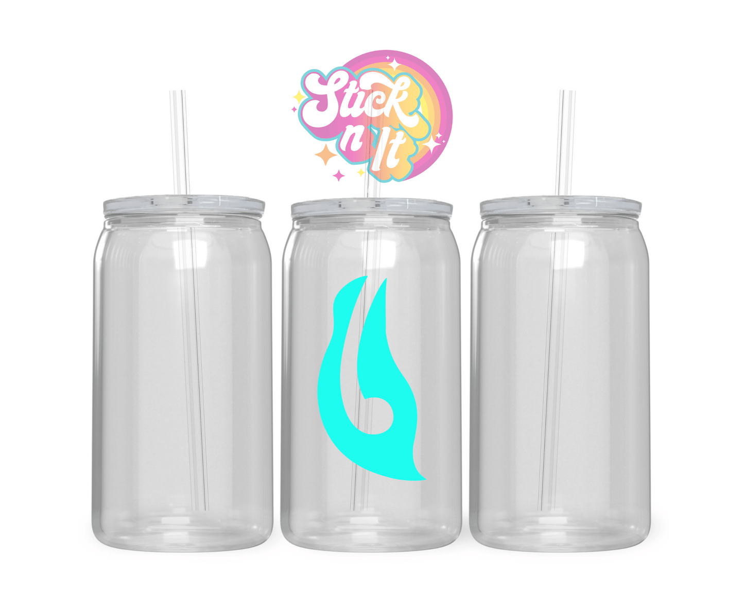 AOTEAROA NZ MAORI SYMBOL ACRYLIC CUP - Stick N It
