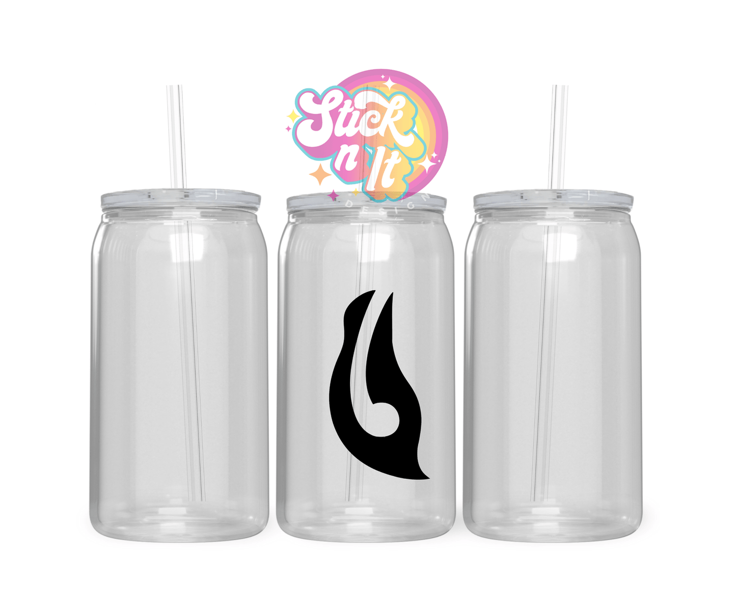 AOTEAROA NZ MAORI SYMBOL ACRYLIC CUP - Stick N It