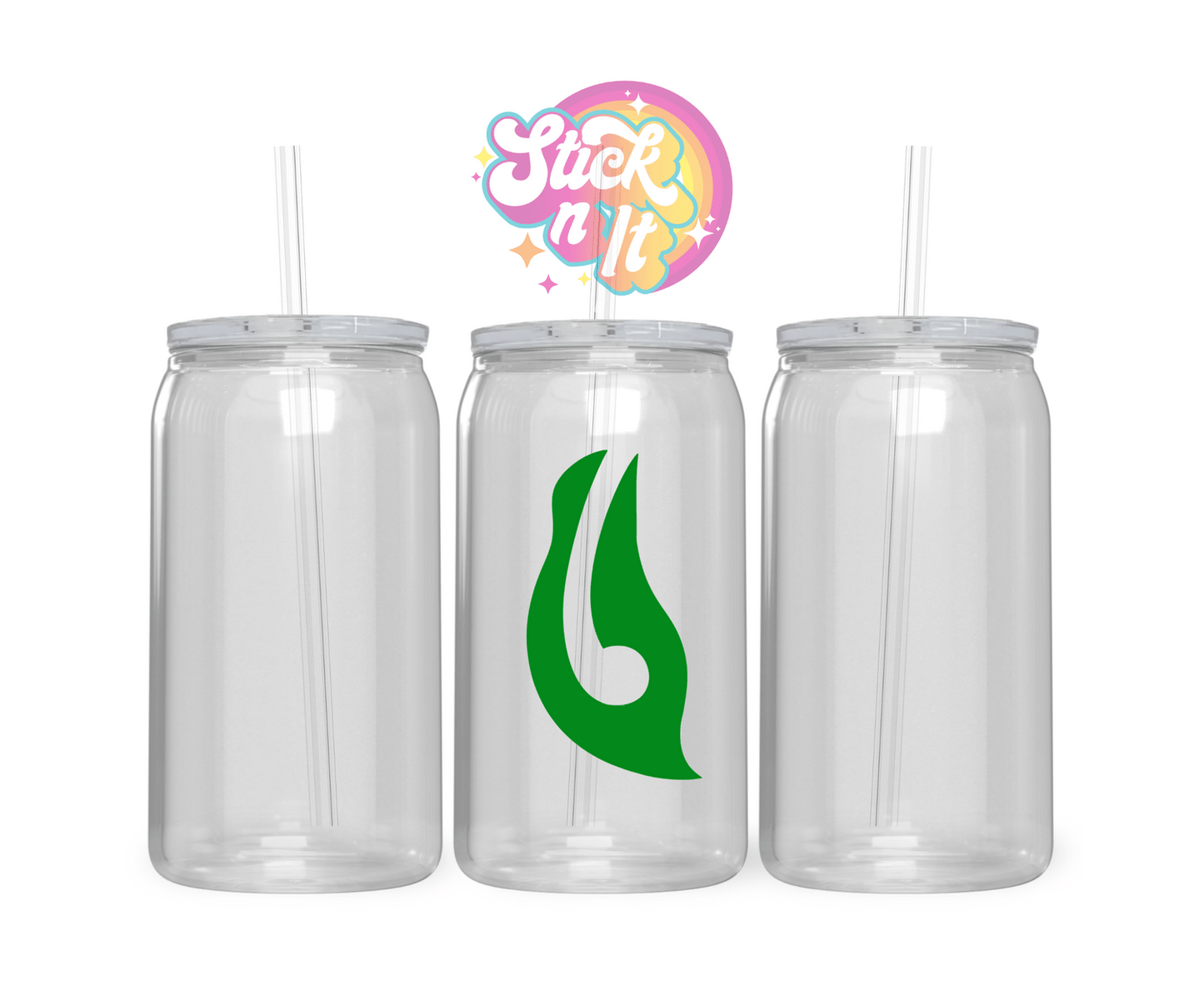 AOTEAROA NZ MAORI SYMBOL ACRYLIC CUP - Stick N It