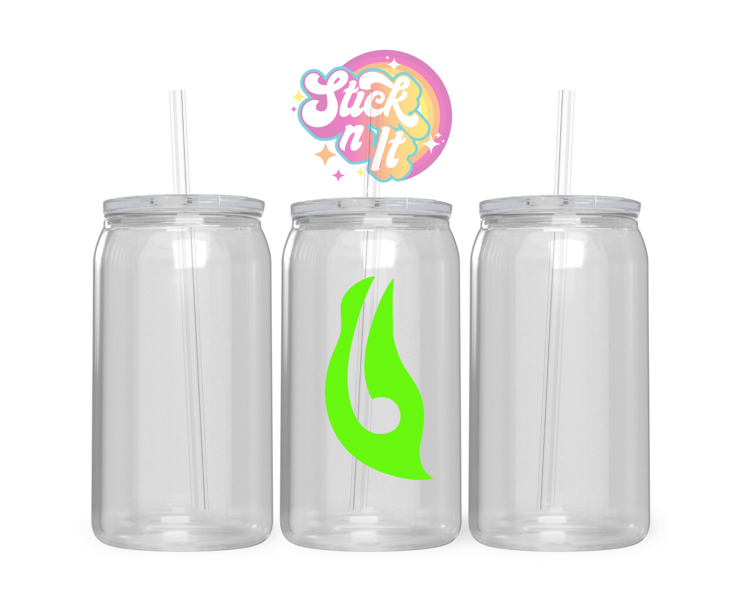 AOTEAROA NZ MAORI SYMBOL ACRYLIC CUP - Stick N It