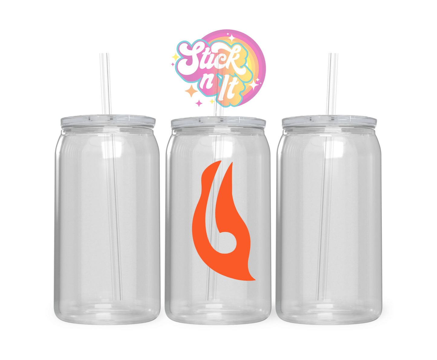 AOTEAROA NZ MAORI SYMBOL ACRYLIC CUP - Stick N It