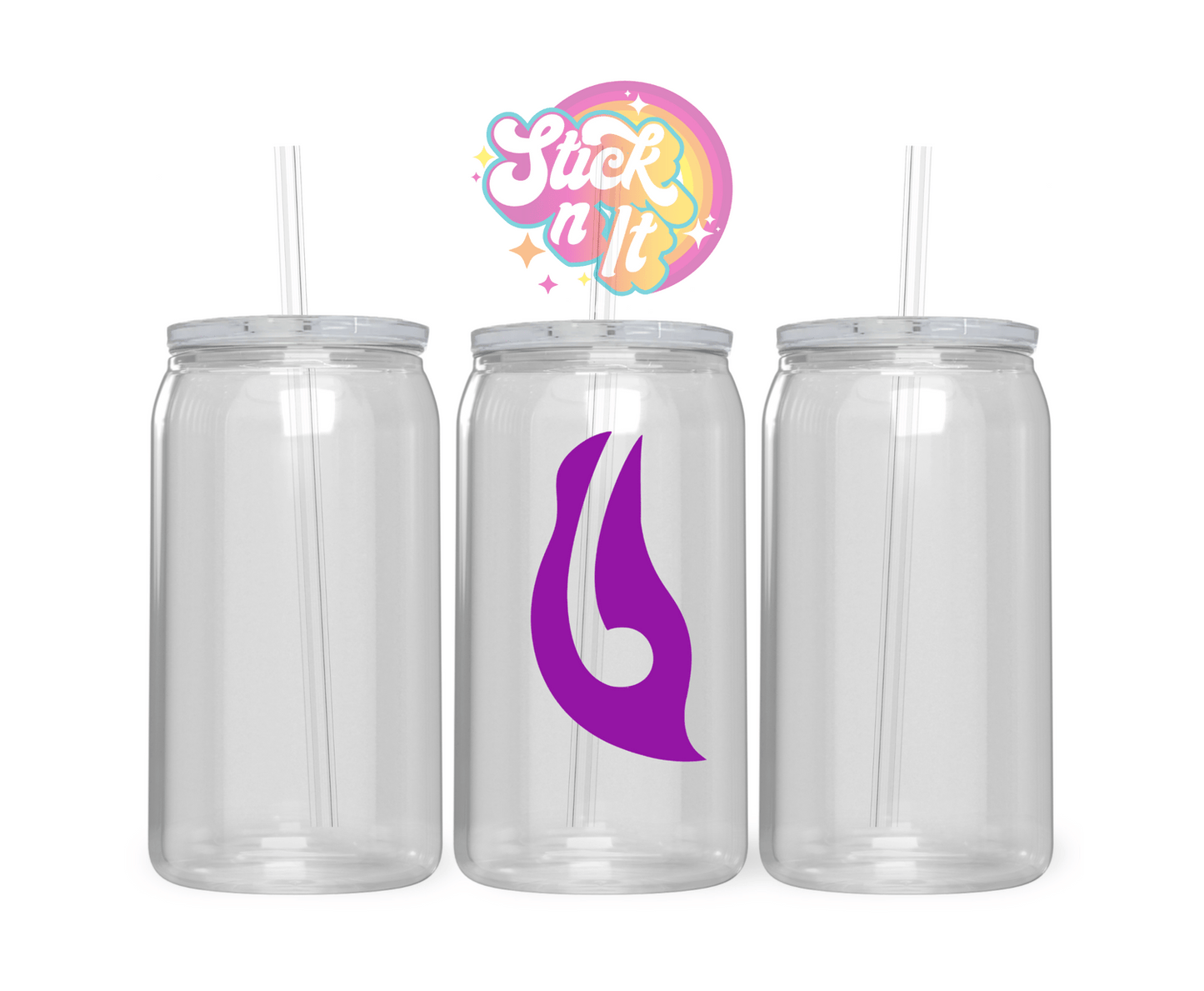 AOTEAROA NZ MAORI SYMBOL ACRYLIC CUP - Stick N It