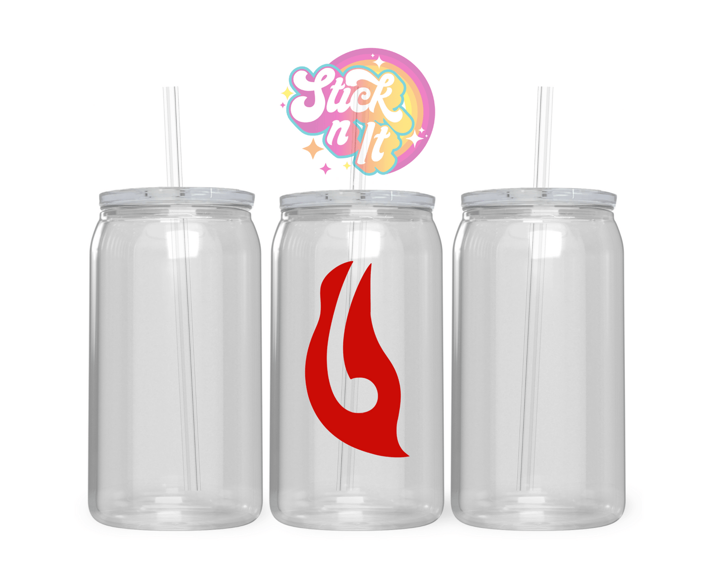 AOTEAROA NZ MAORI SYMBOL ACRYLIC CUP - Stick N It