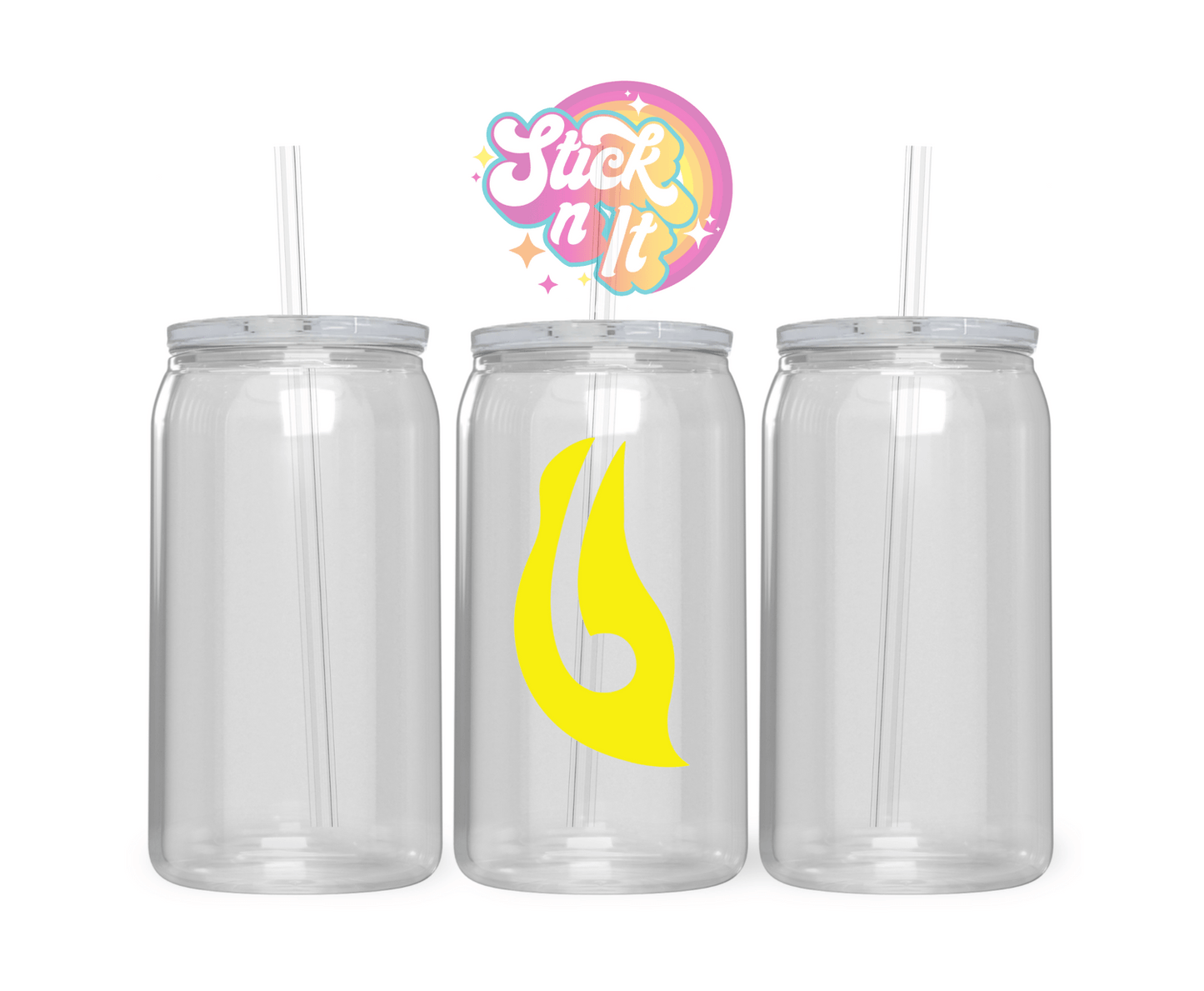 AOTEAROA NZ MAORI SYMBOL ACRYLIC CUP - Stick N It