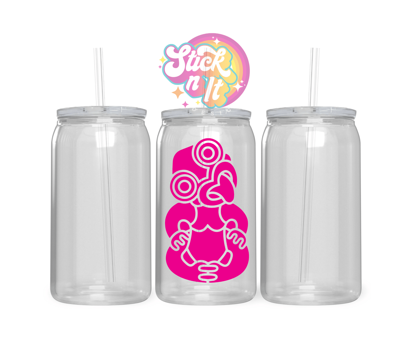 AOTEAROA NZ TIKI ACRYLIC CUP - Stick N It