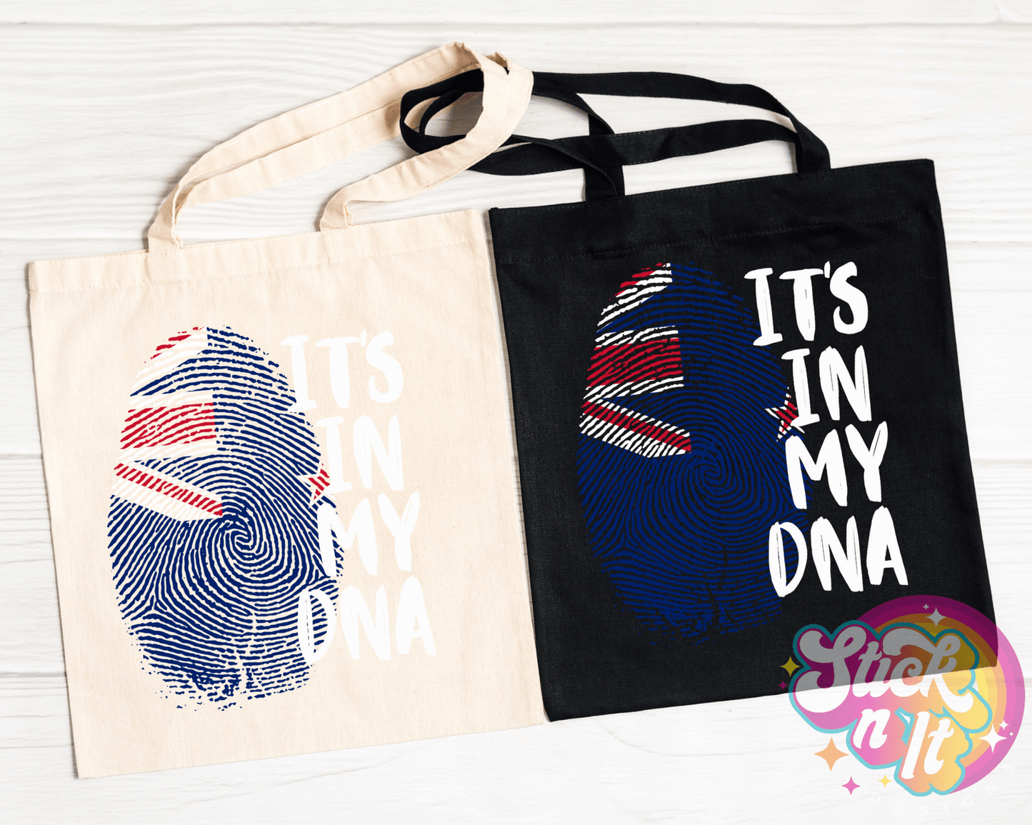 AOTEAROA IT'S IN MY DNA TOTE BAG - Stick N It