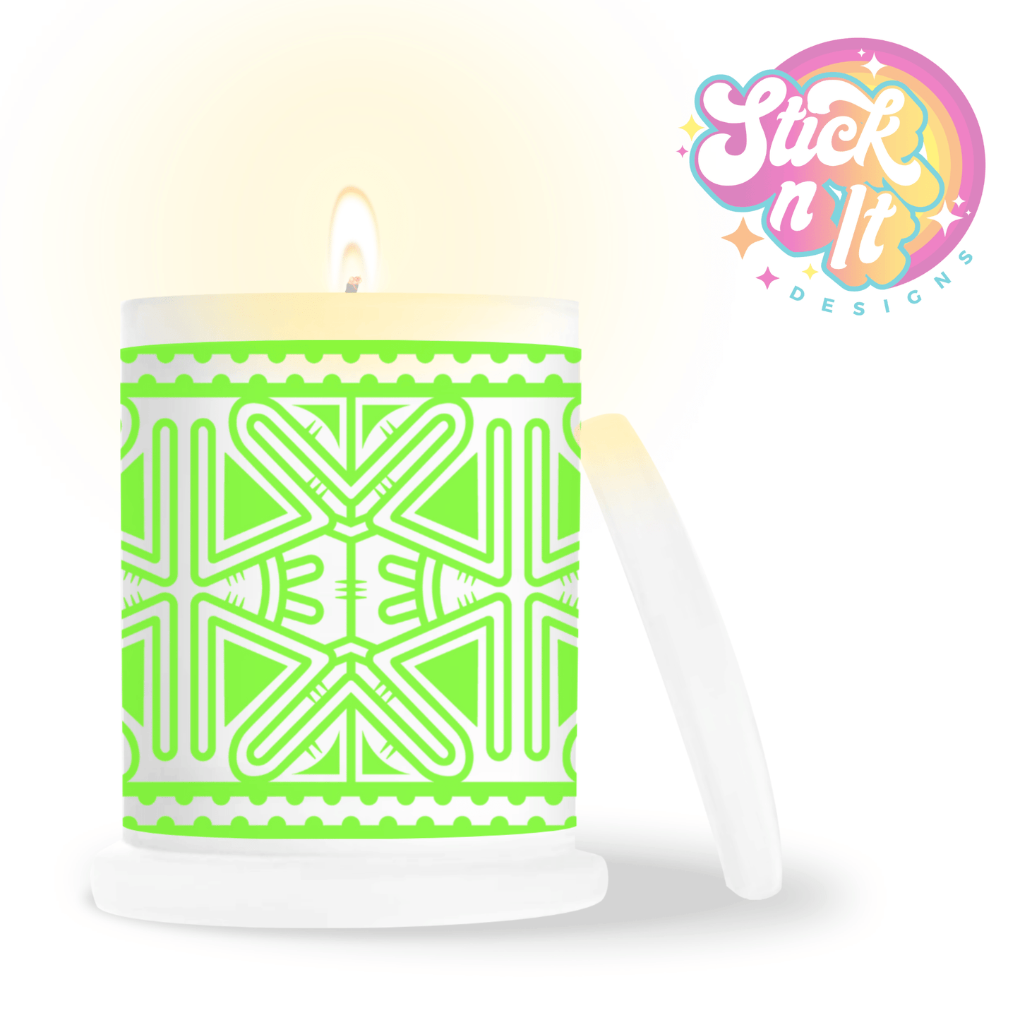 PAPUA NEW GUINEA BLOOM | FROSTED CANDLE - Stick N It