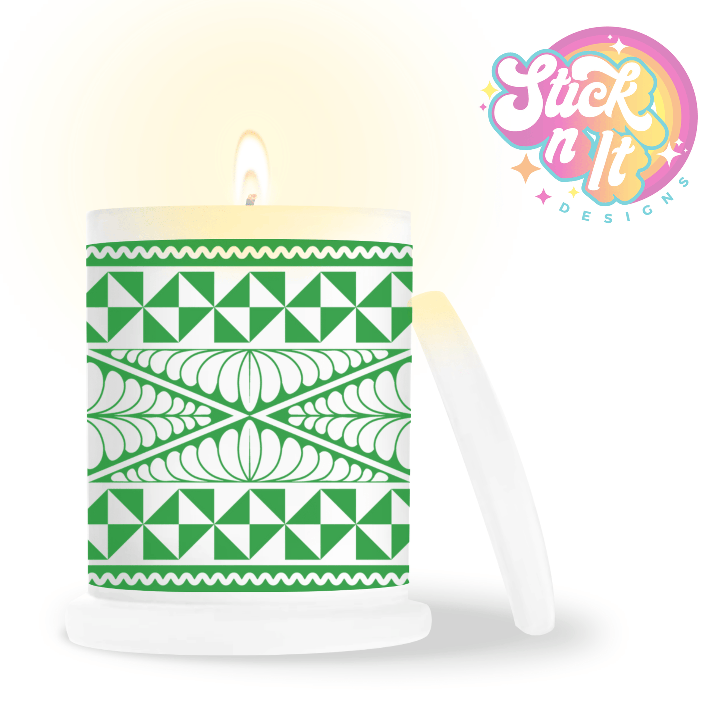 ESSENCE OF TONGA | FROSTED CANDLE - Stick N It