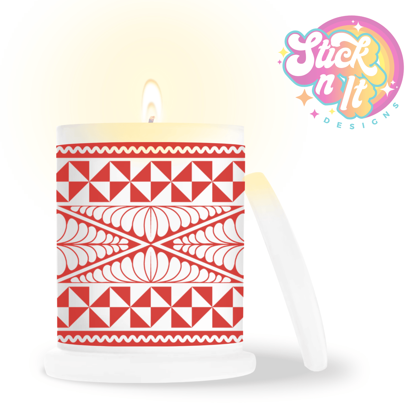 ESSENCE OF TONGA | FROSTED CANDLE - Stick N It