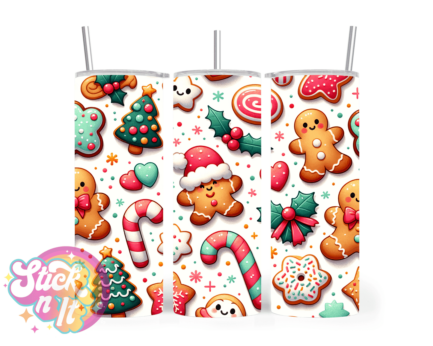 CHRISTMAS COOKIES INSULATED TUMBLER - Stick N It