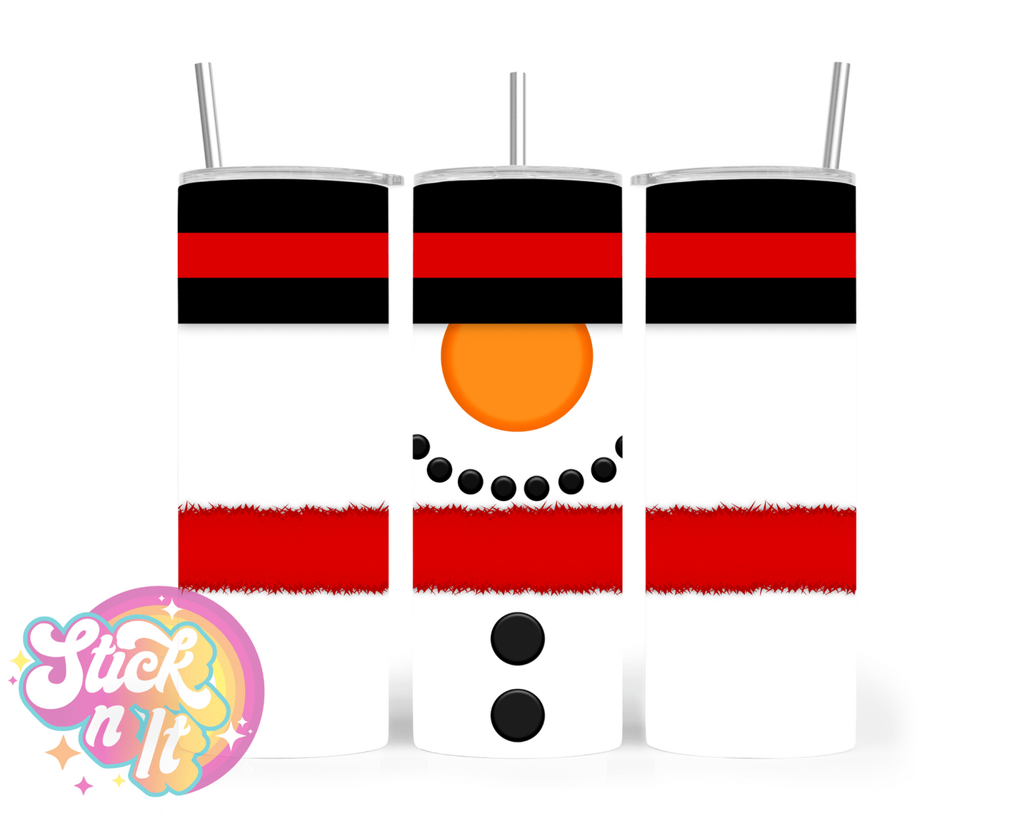 SNOWMAN INSULATED TUMBLER - Stick N It