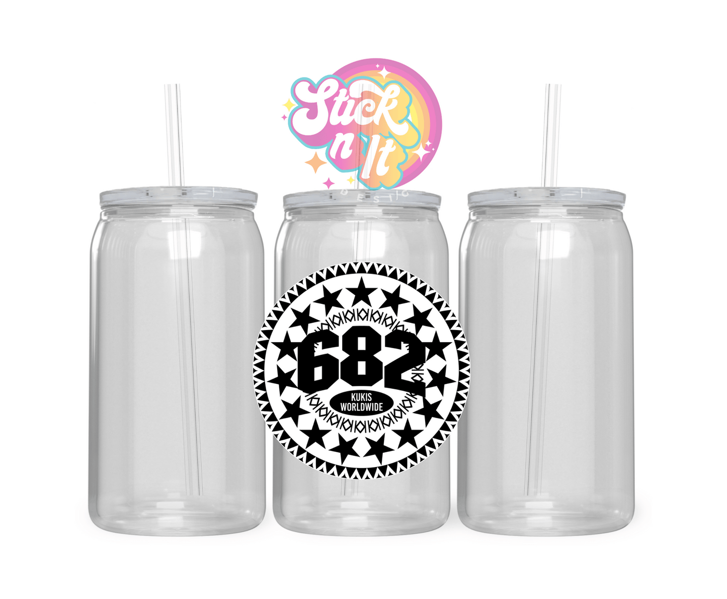 COOK ISLANDS ACRYLIC CUP 8 - Stick N It