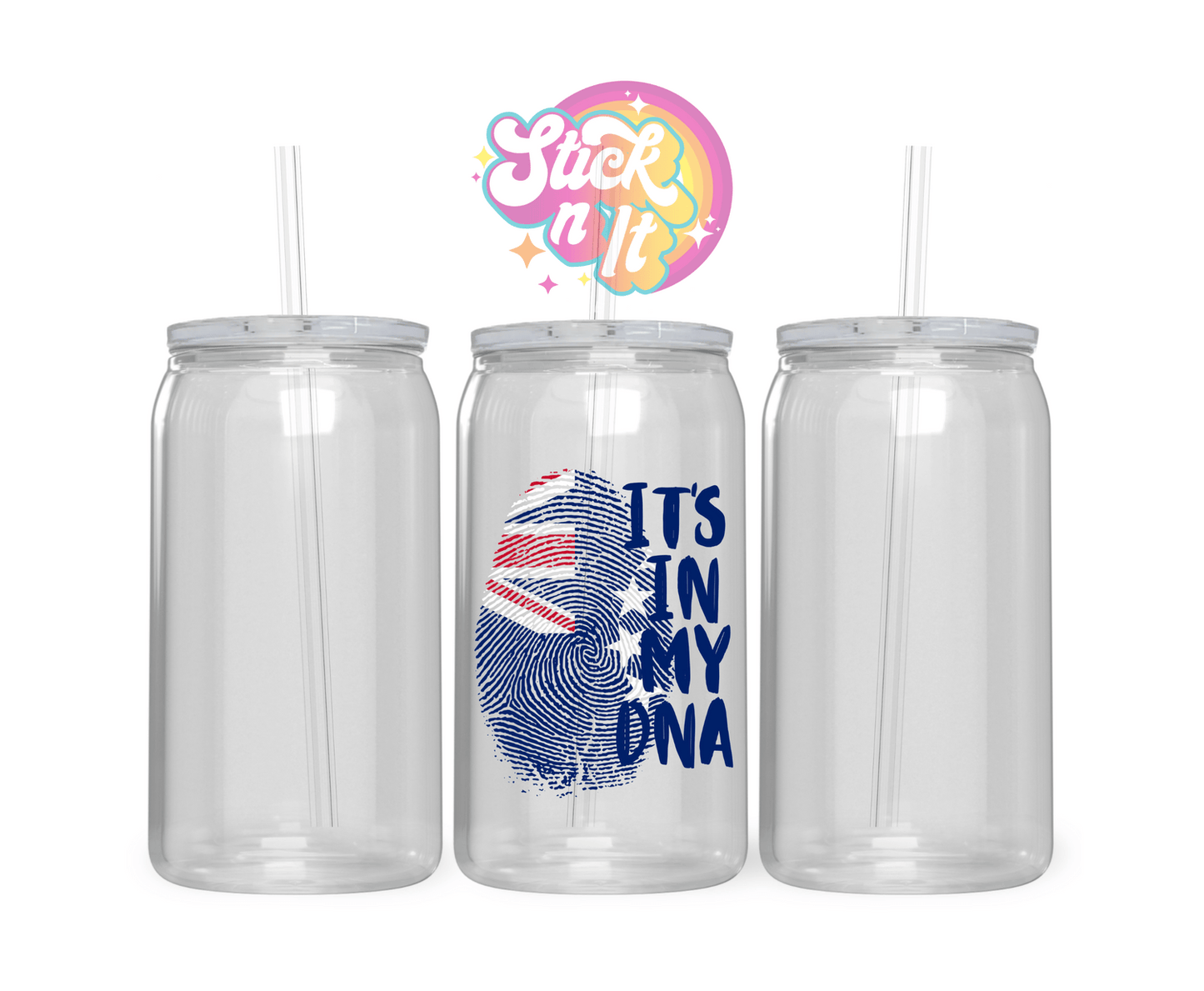 COOK ISLANDS IT'S IN MY DNA ACRYLIC CUP - Stick N It