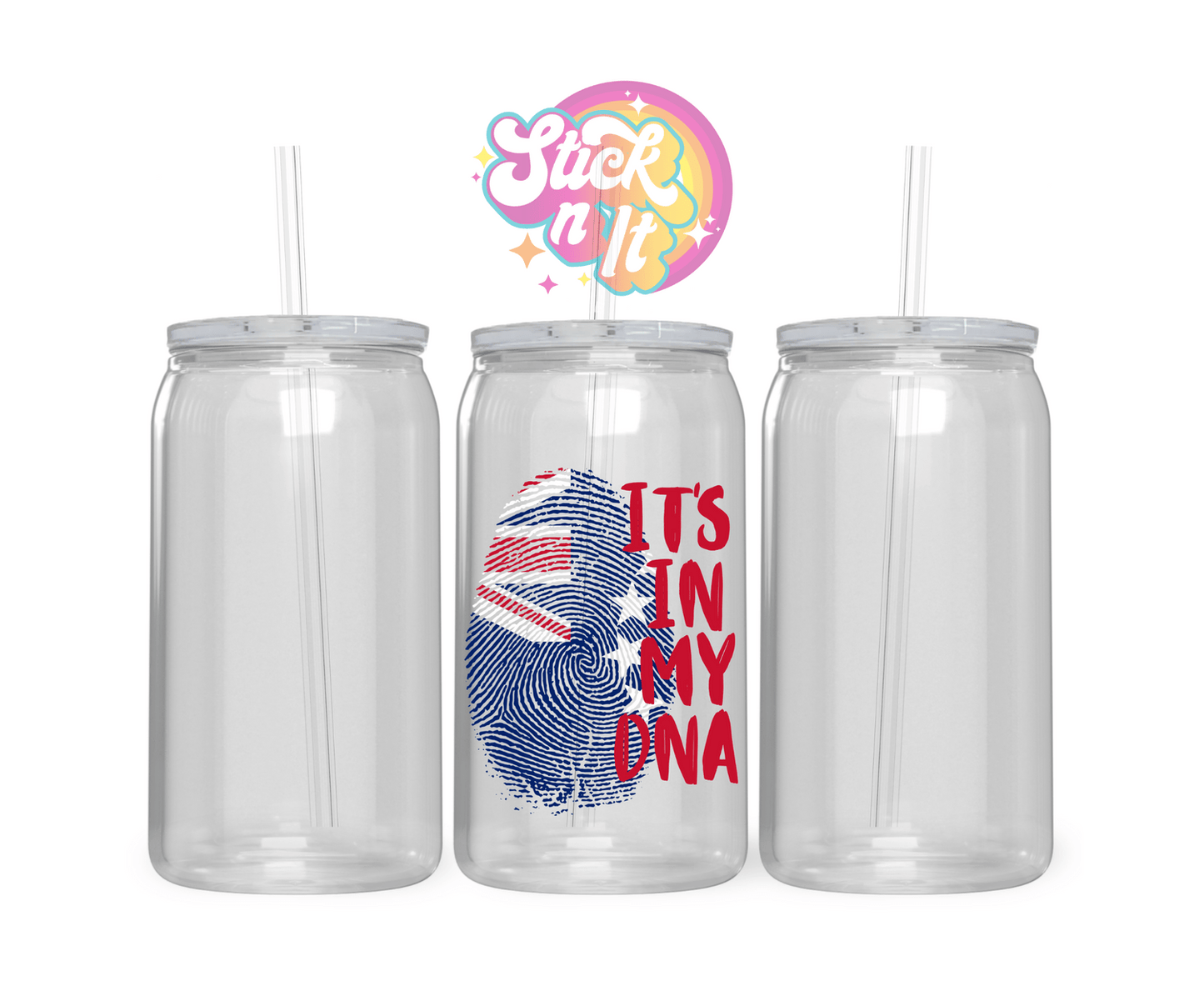 COOK ISLANDS IT'S IN MY DNA ACRYLIC CUP - Stick N It