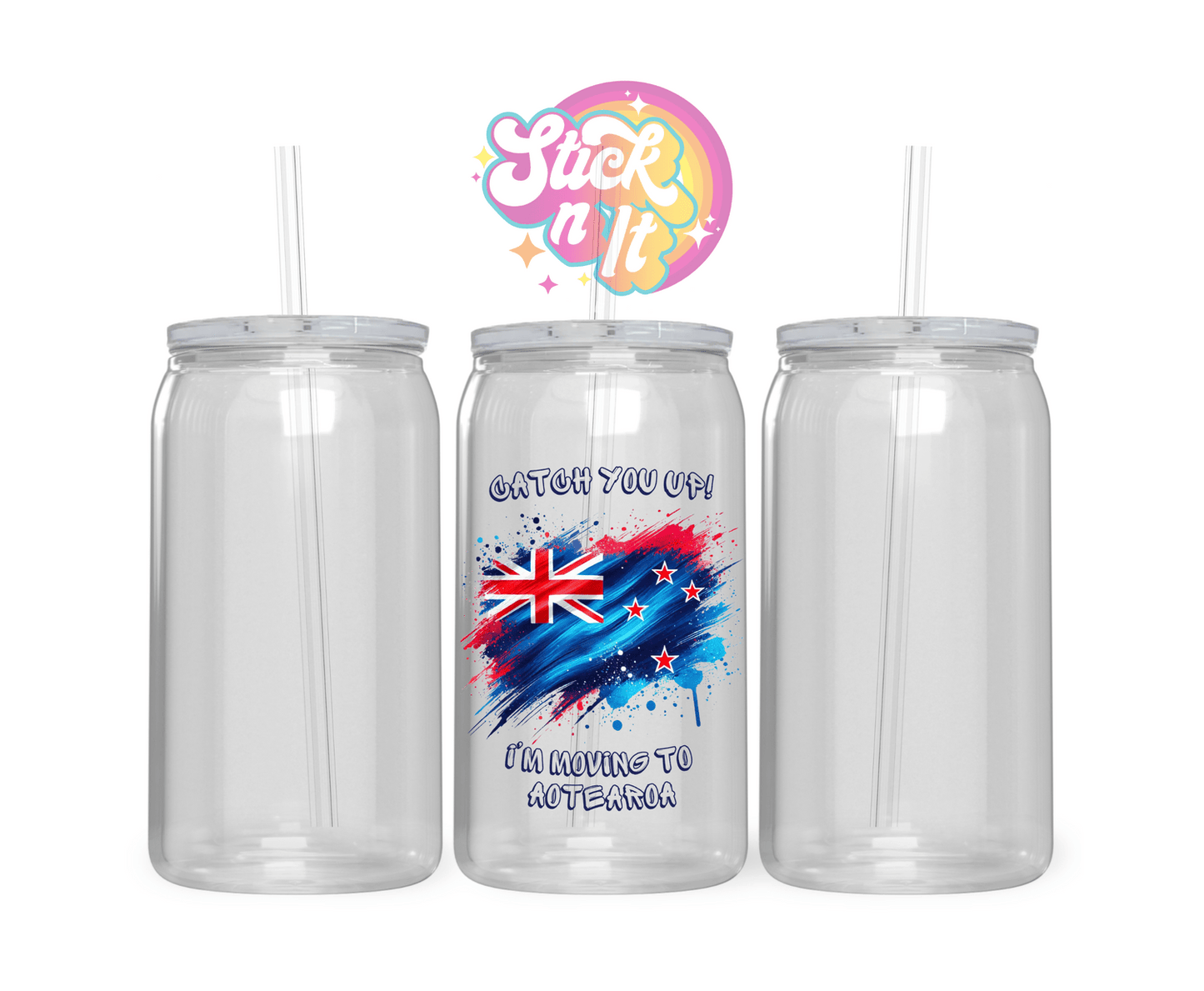 CHEEKY AOTEAROA ACRYLIC CUP - Stick N It