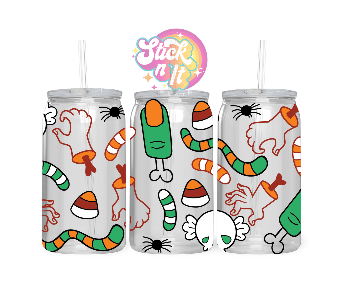 HALLOWEEN CANDY ACRYLIC CUP - Stick N It