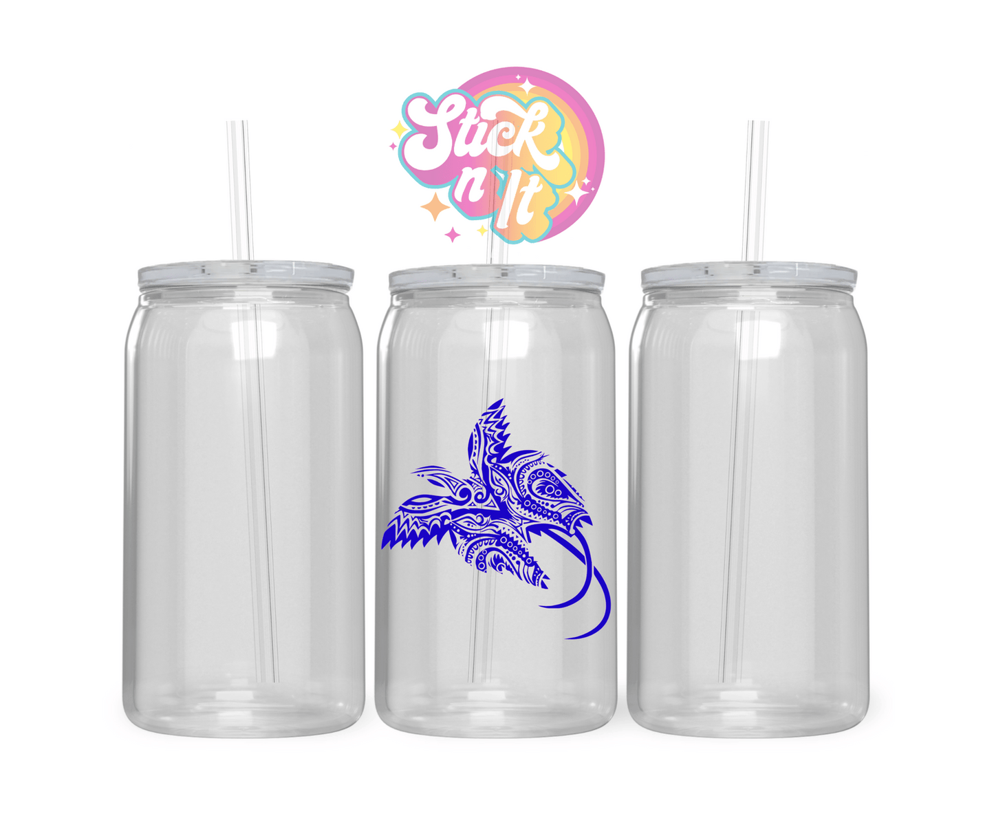 PNG BUTUPA (Bird of Paradise) ACRYLIC CUP - Stick N It