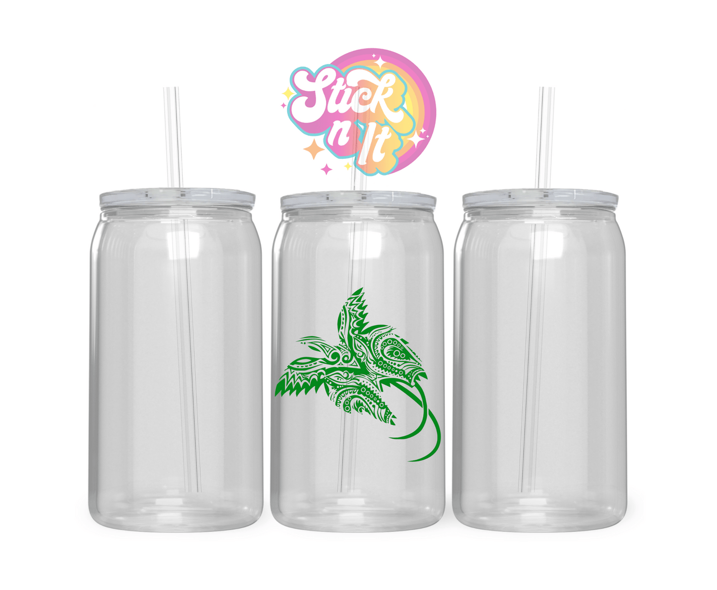 PNG BUTUPA (Bird of Paradise) ACRYLIC CUP - Stick N It