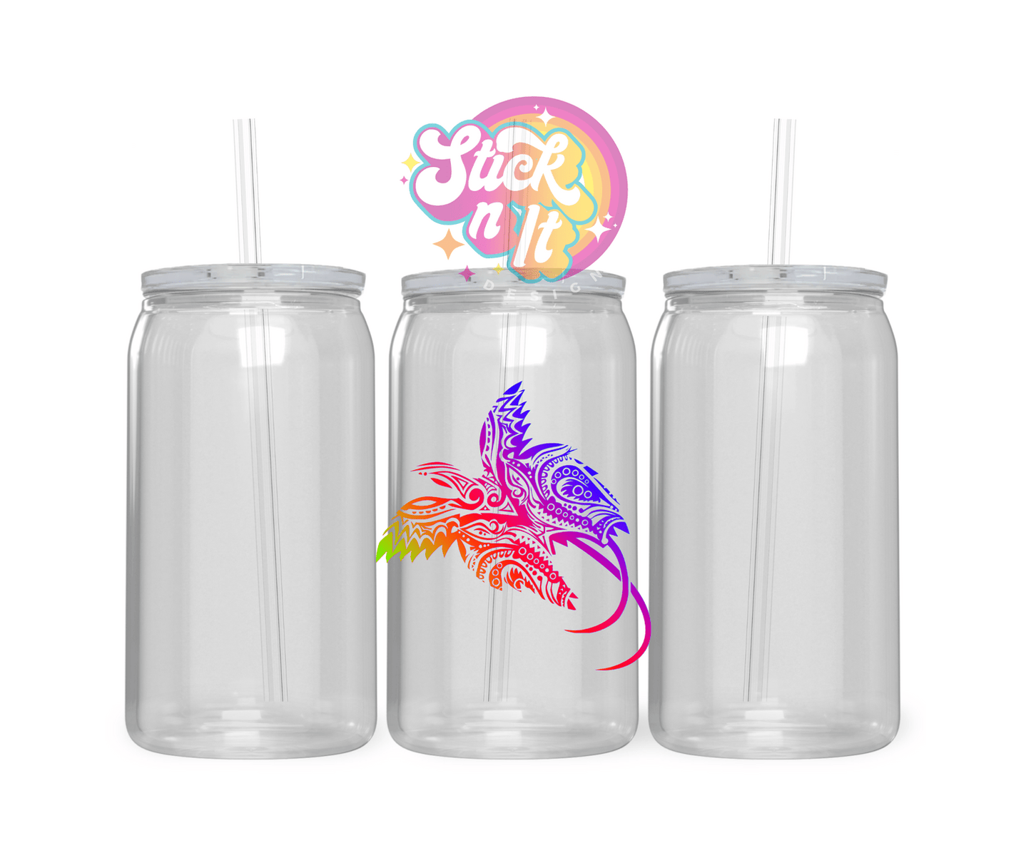 PNG BUTUPA (Bird of Paradise) ACRYLIC CUP - Stick N It