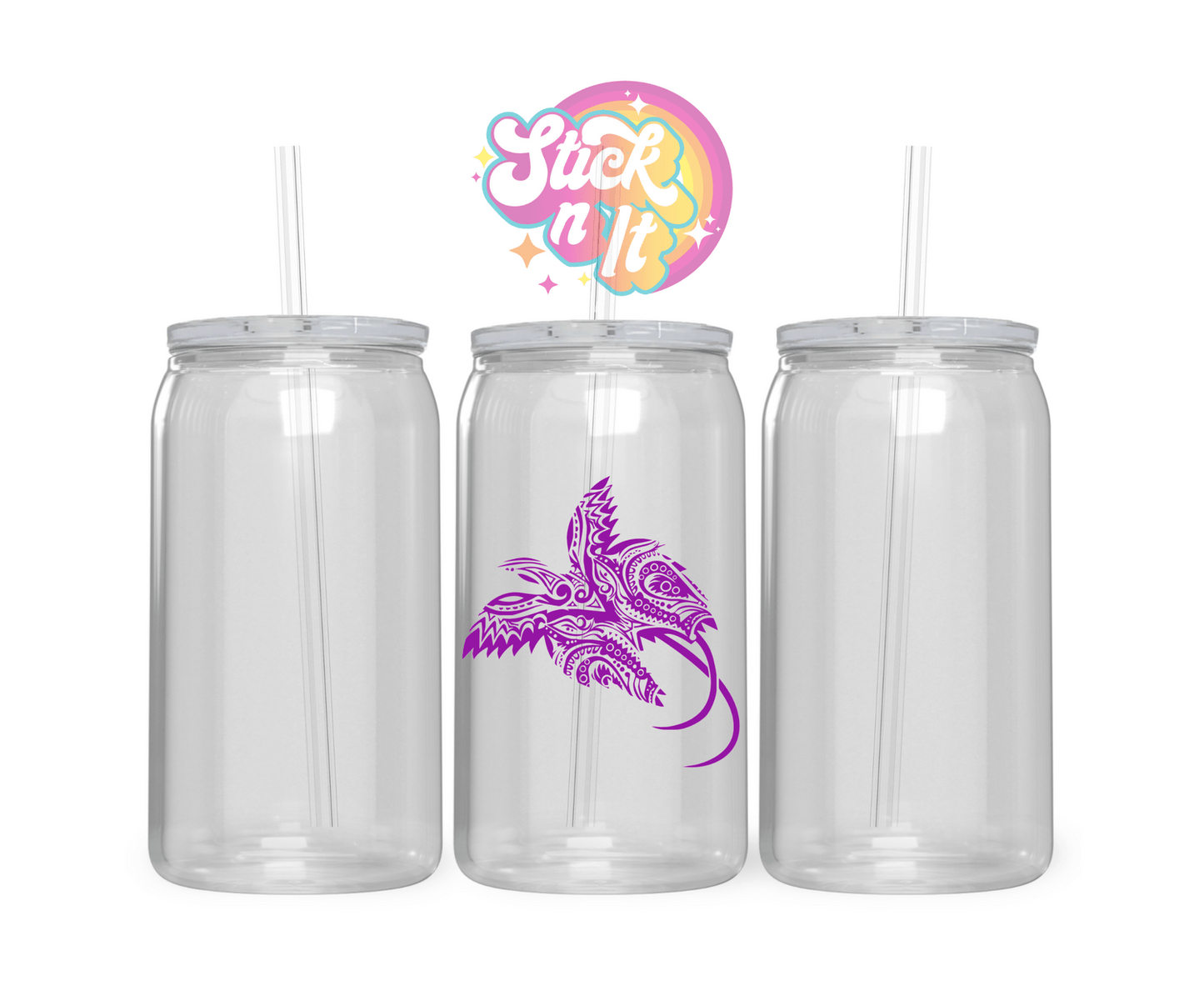 PNG BUTUPA (Bird of Paradise) ACRYLIC CUP - Stick N It