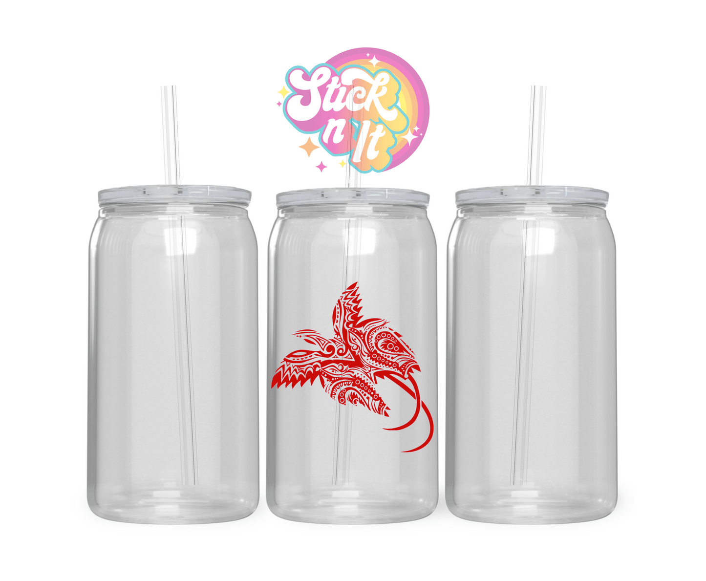 PNG BUTUPA (Bird of Paradise) ACRYLIC CUP - Stick N It