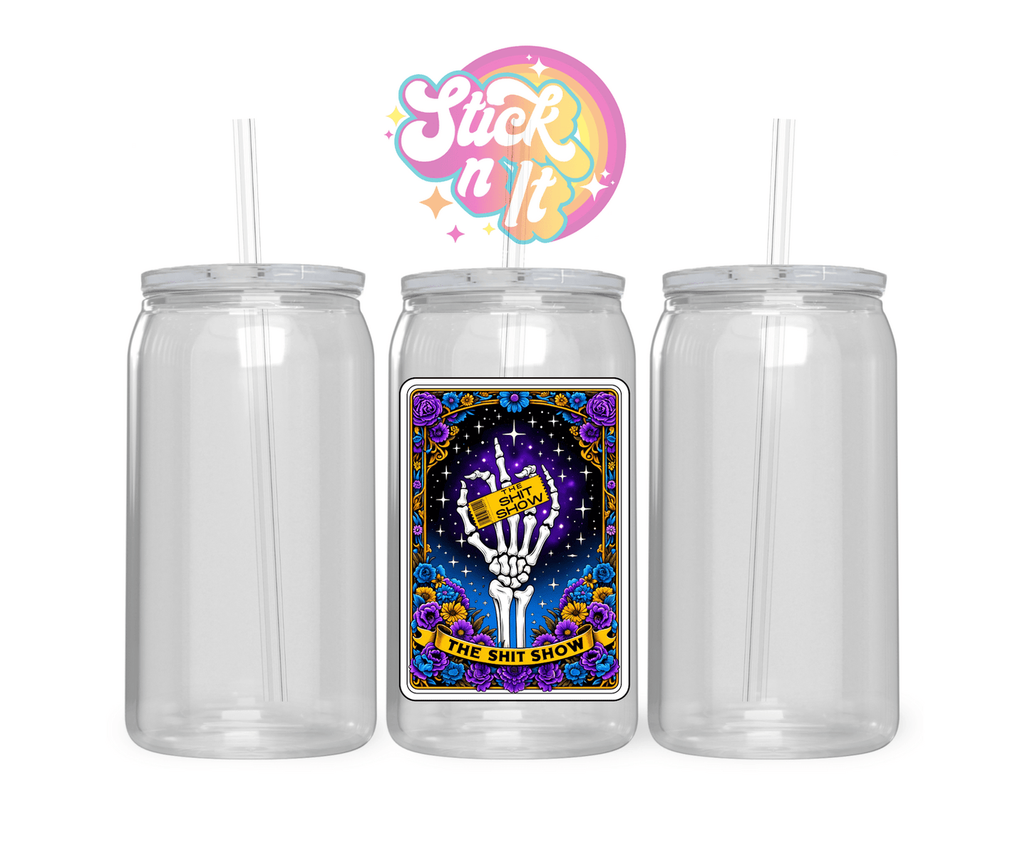 TAROT ACRYLIC CUPS - Stick N It