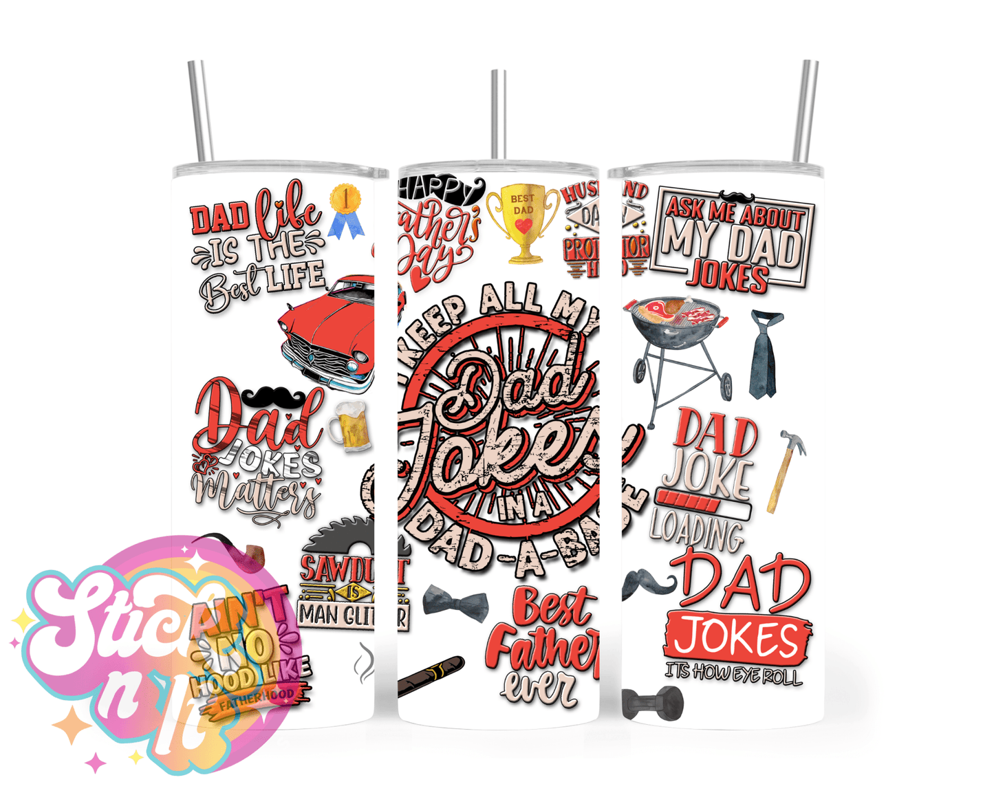 DAD JOKES INSULATED TUMBLER - Stick N It