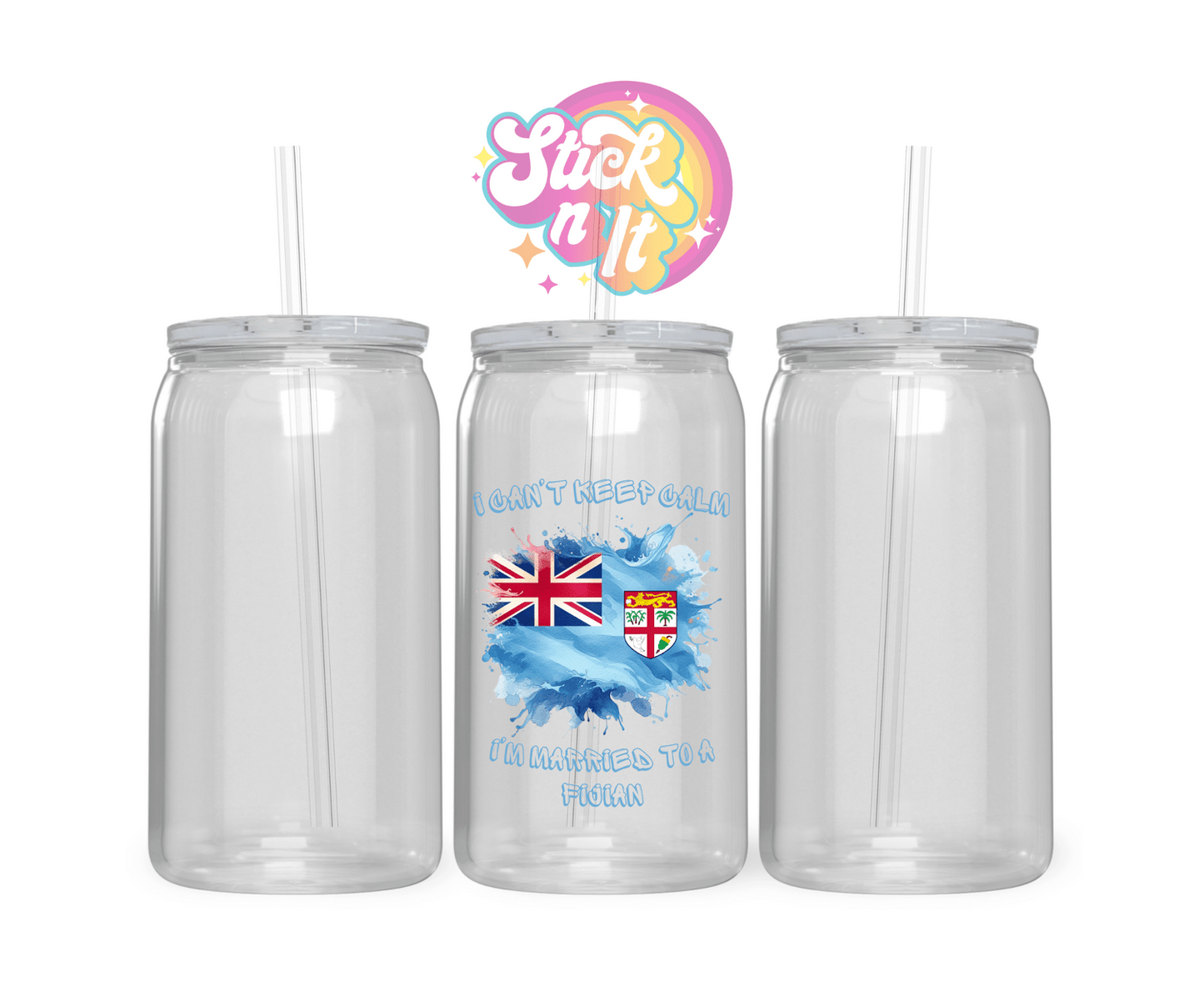 CHEEKY FIJI ACRYLIC CUP - Stick N It