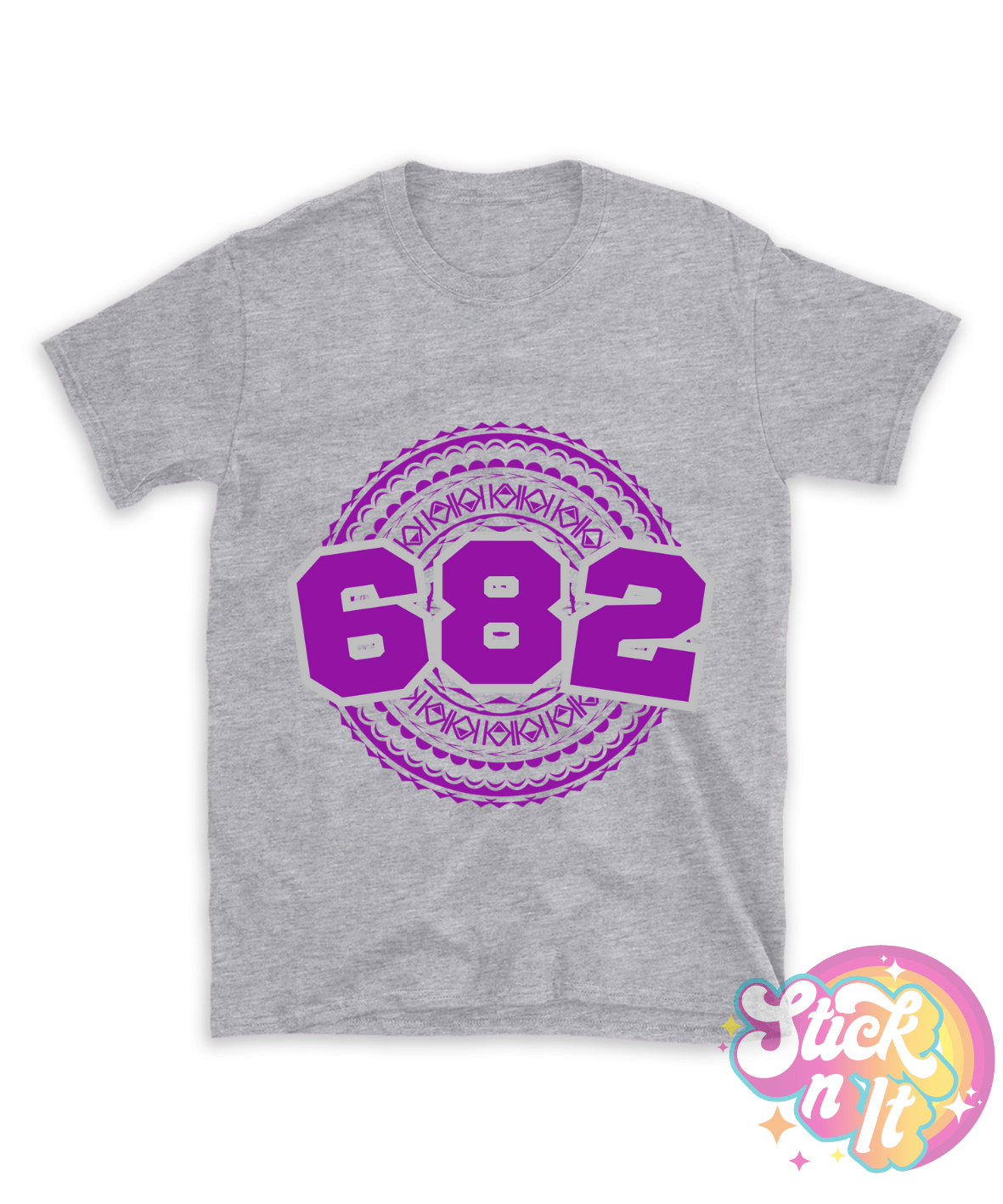 COOK ISLANDS 682 GREY SHIRT - Stick N It