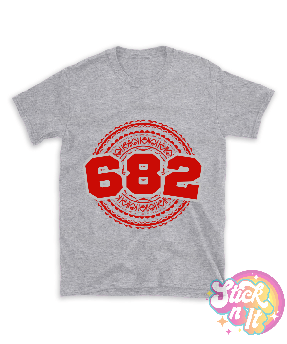 COOK ISLANDS 682 GREY SHIRT - Stick N It