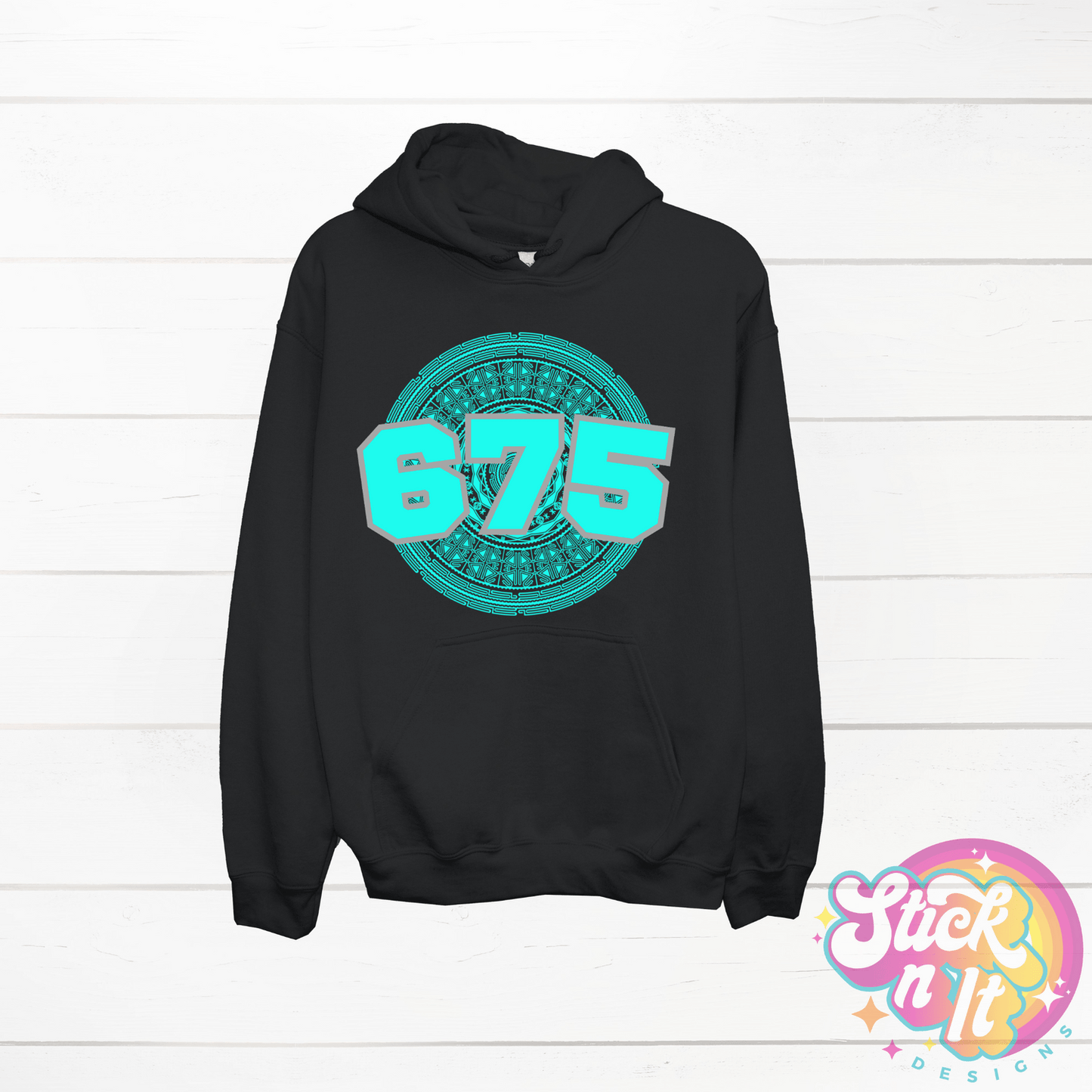 PAPUA NEW GUINEA 675 BLACK HOODIE - Stick N It