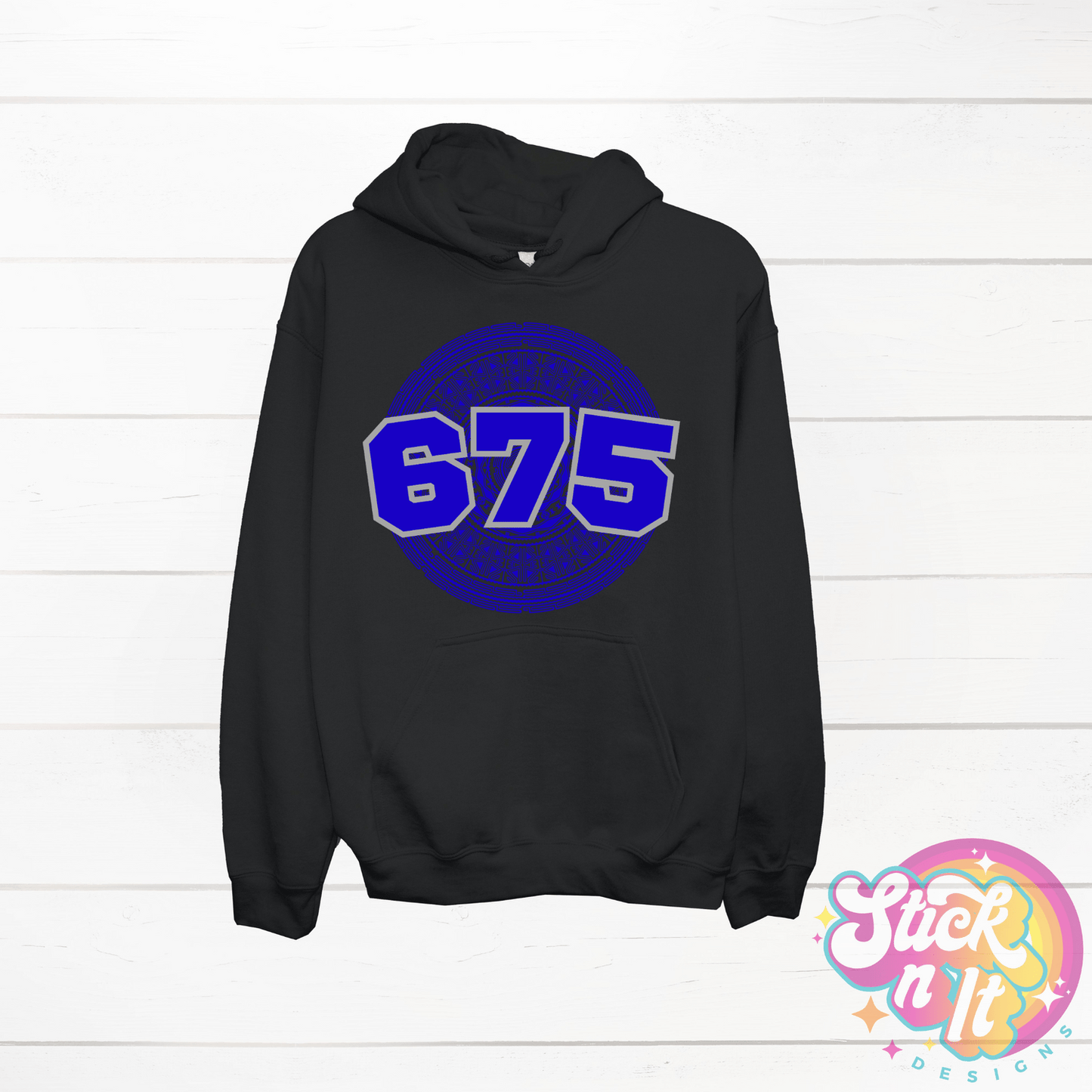 PAPUA NEW GUINEA 675 BLACK HOODIE - Stick N It