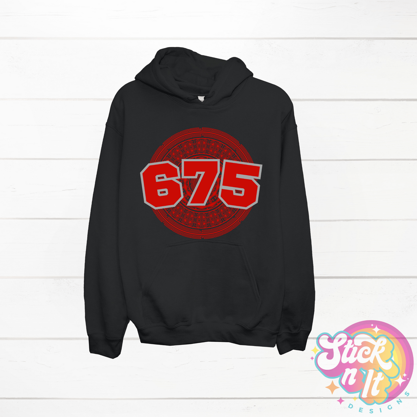 PAPUA NEW GUINEA 675 BLACK HOODIE - Stick N It